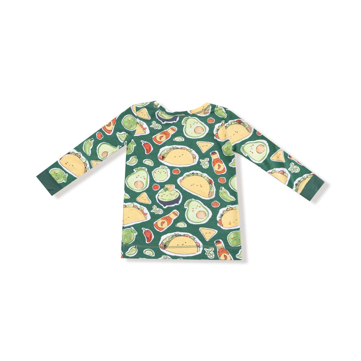 Long Sleeve Loungewear Set in our  Happy Tacos print from Angel Dear