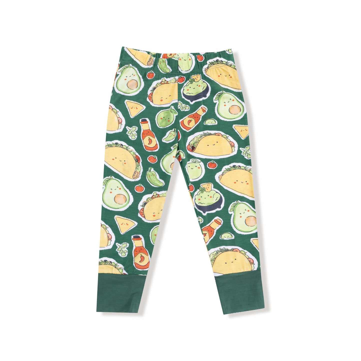 Long Sleeve Loungewear Set in our  Happy Tacos print from Angel Dear