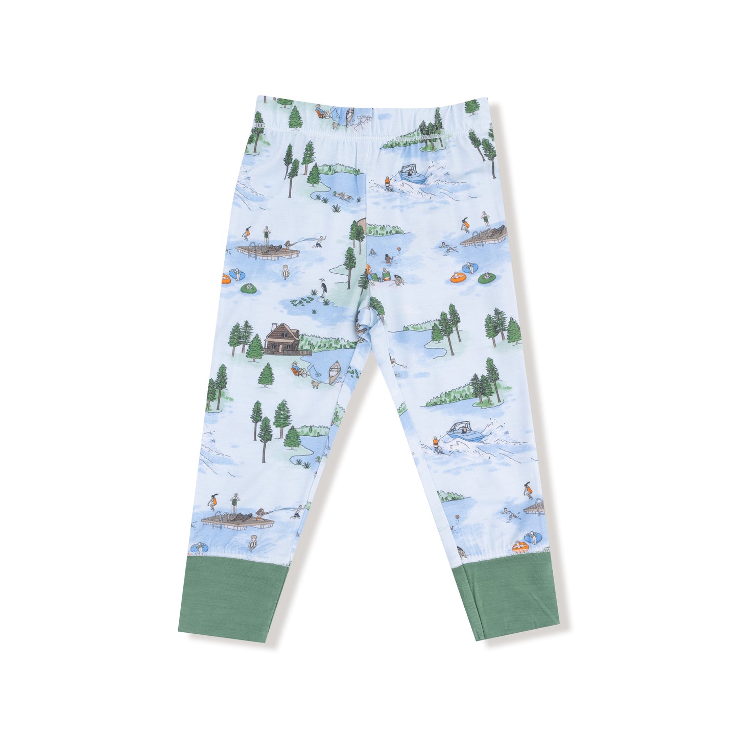 Long Sleeve Loungewear Set in our  Lake Life print from Angel Dear