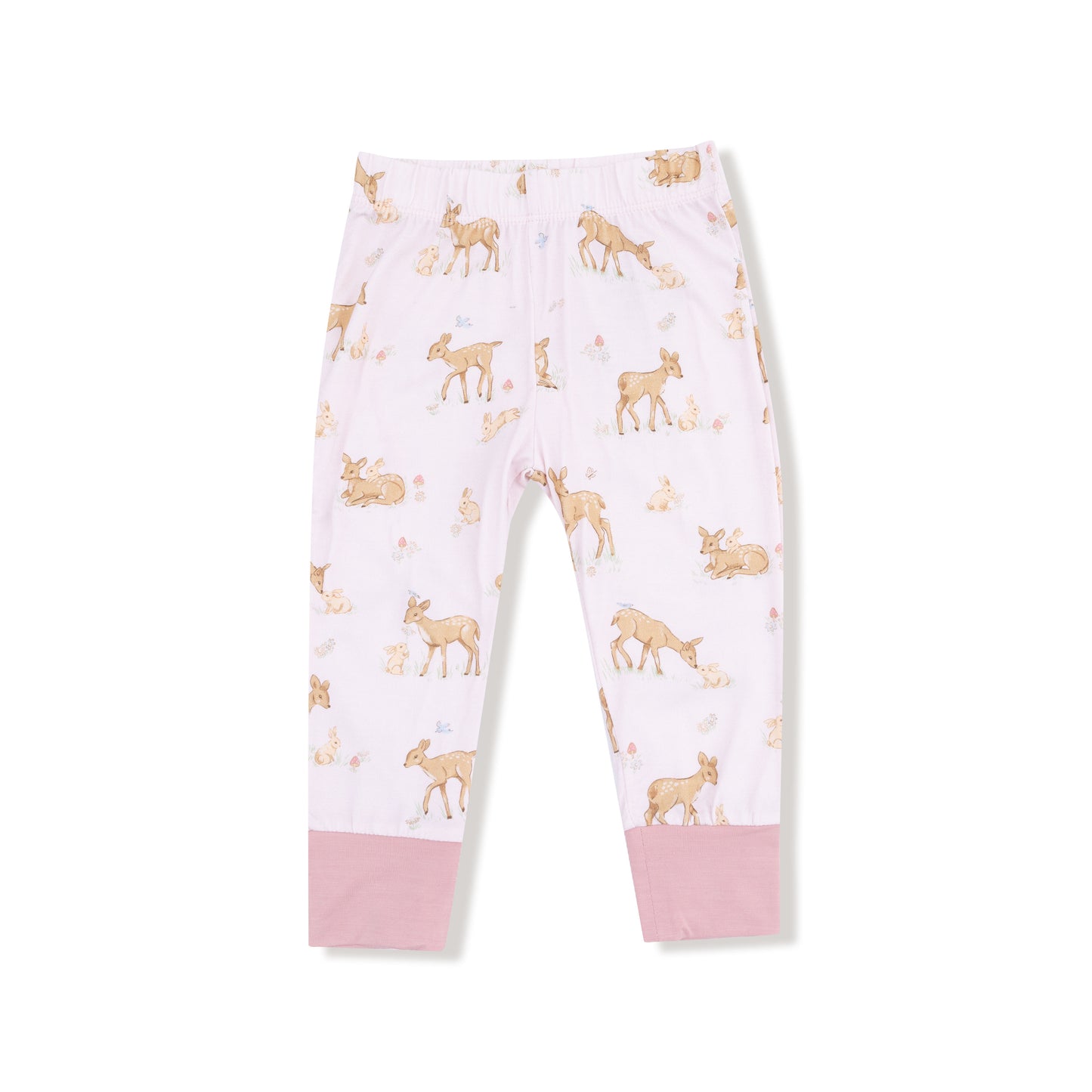 Long Sleeve Loungewear Set in our  Little Fawn print from Angel Dear