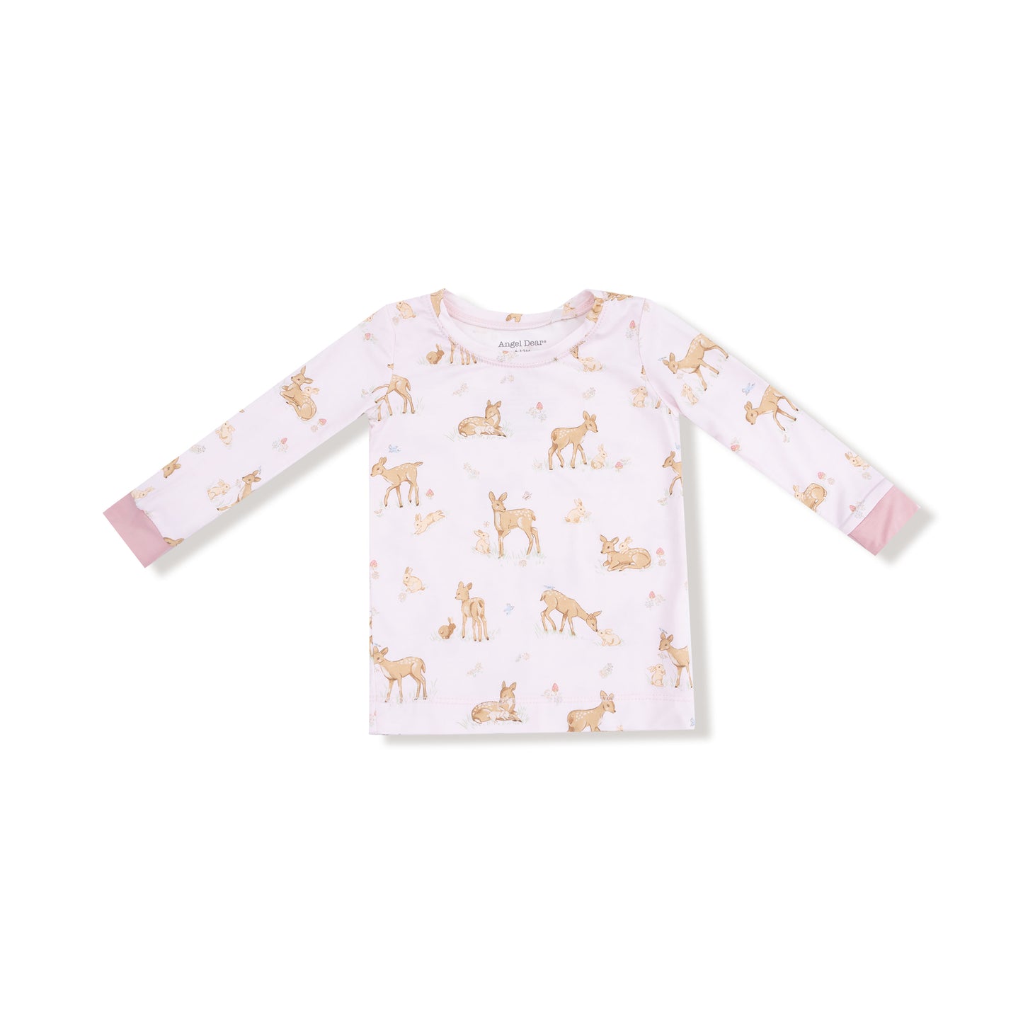 Long Sleeve Loungewear Set in our  Little Fawn print from Angel Dear