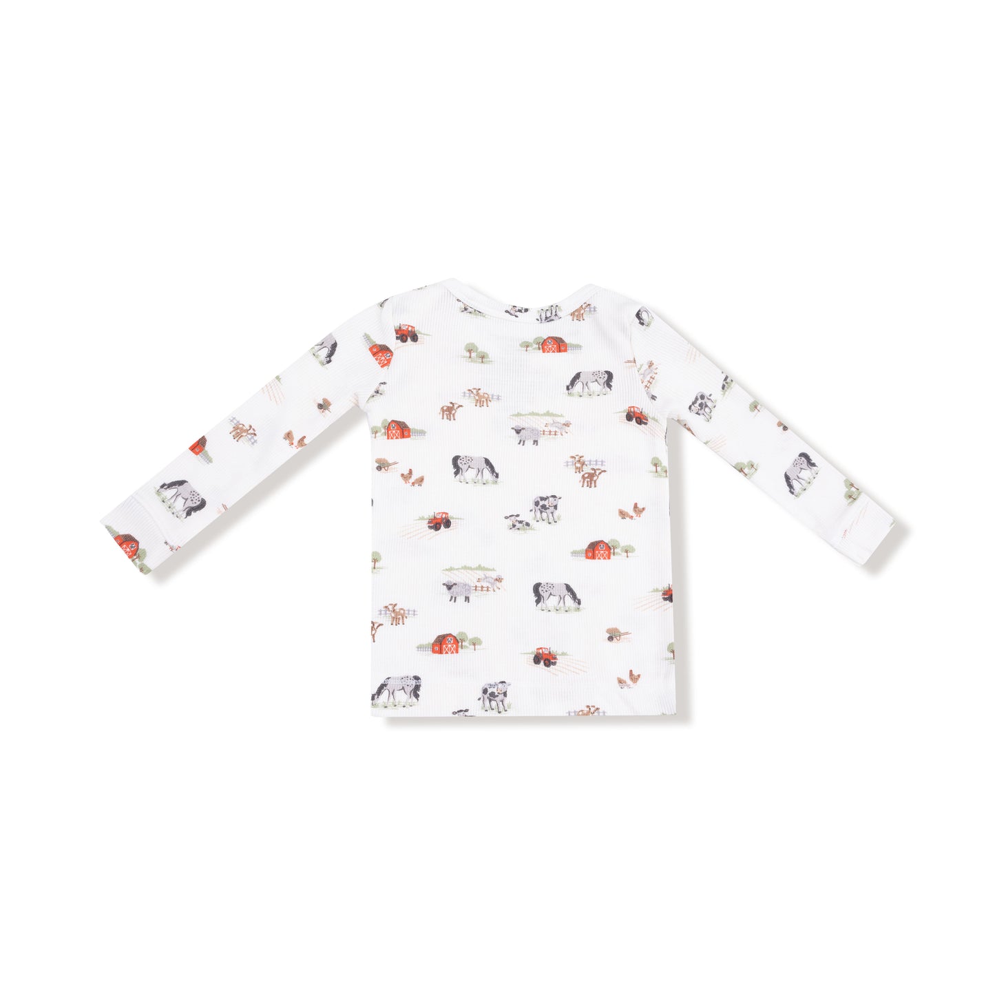 Long Sleeve Loungewear Set in our  Little Farm print from Angel Dear