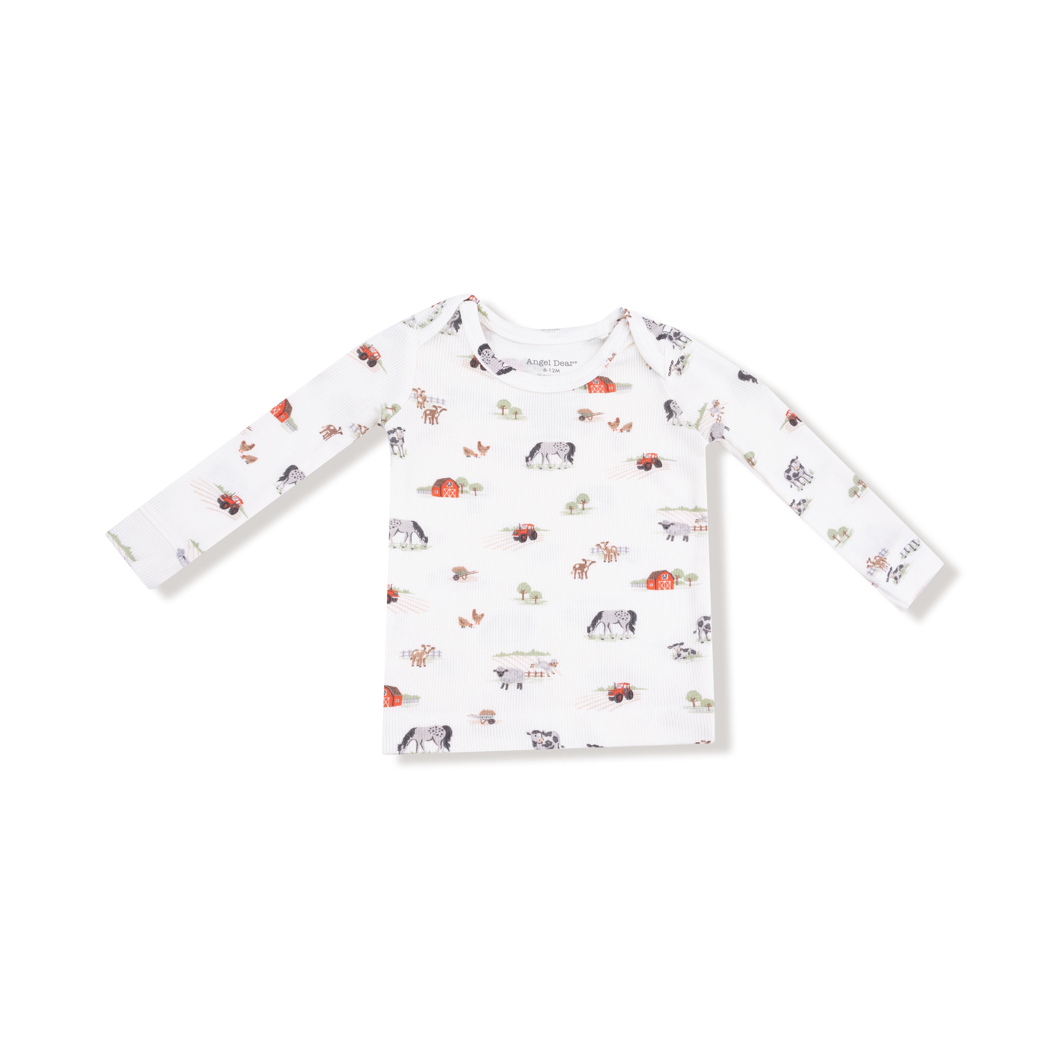 Long Sleeve Loungewear Set in our  Little Farm print from Angel Dear