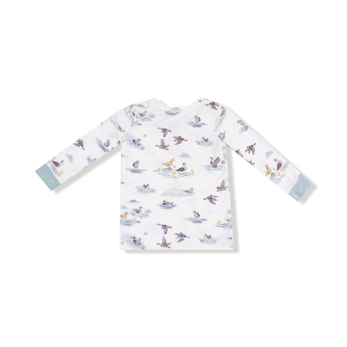 Long Sleeve Loungewear Set in our  Migrating Mallards print from Angel Dear