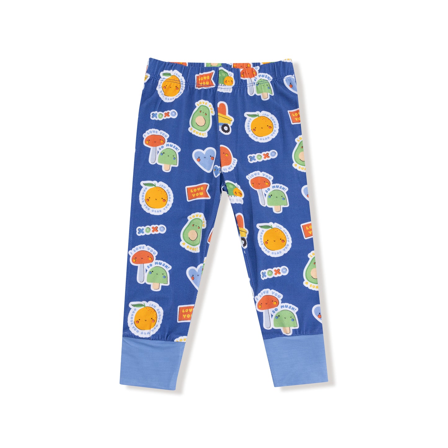 Long Sleeve Loungewear Set in our  My Funny Valentine - Blue print from Angel Dear