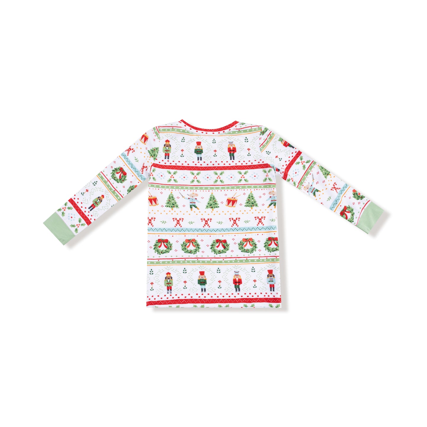 Long Sleeve Loungewear Set in our  Nutcracker Fair Isle print from Angel Dear