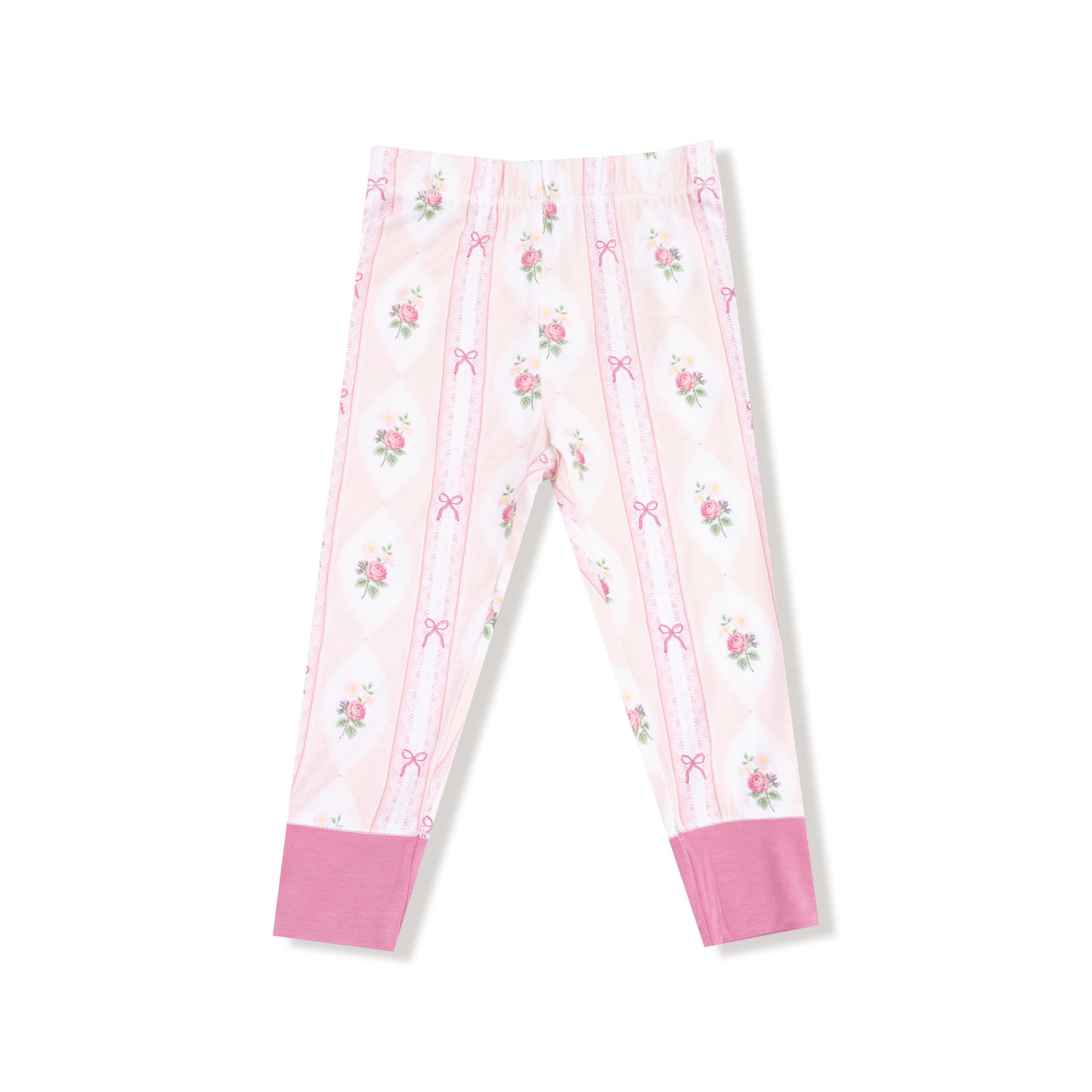 Long Sleeve Loungewear Set in our  Ogee Lace Floral print from Angel Dear