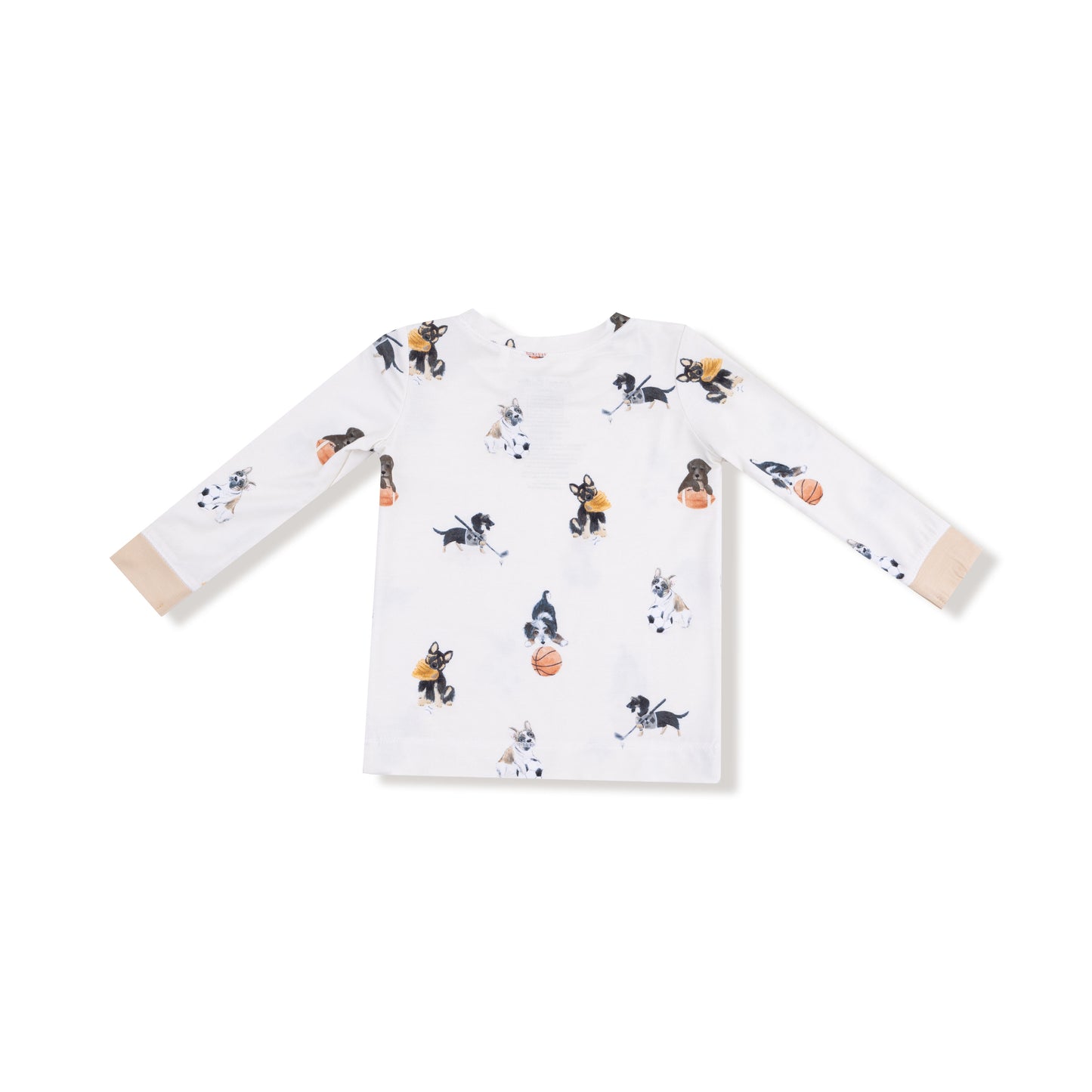 Long Sleeve Loungewear Set in our  Sporty Puppies print from Angel Dear