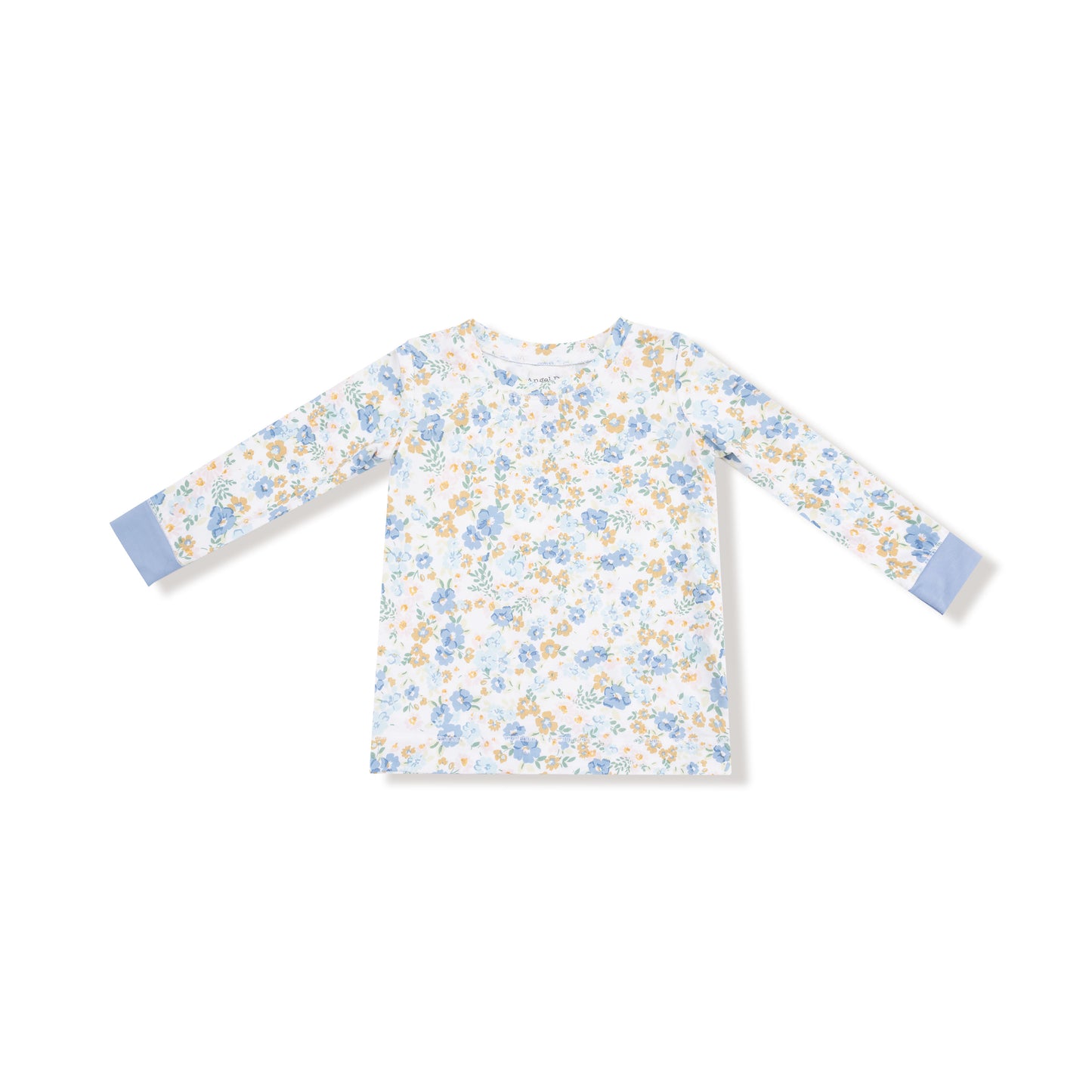 Long Sleeve Loungewear Set in our  Sweet Rose Calico print from Angel Dear