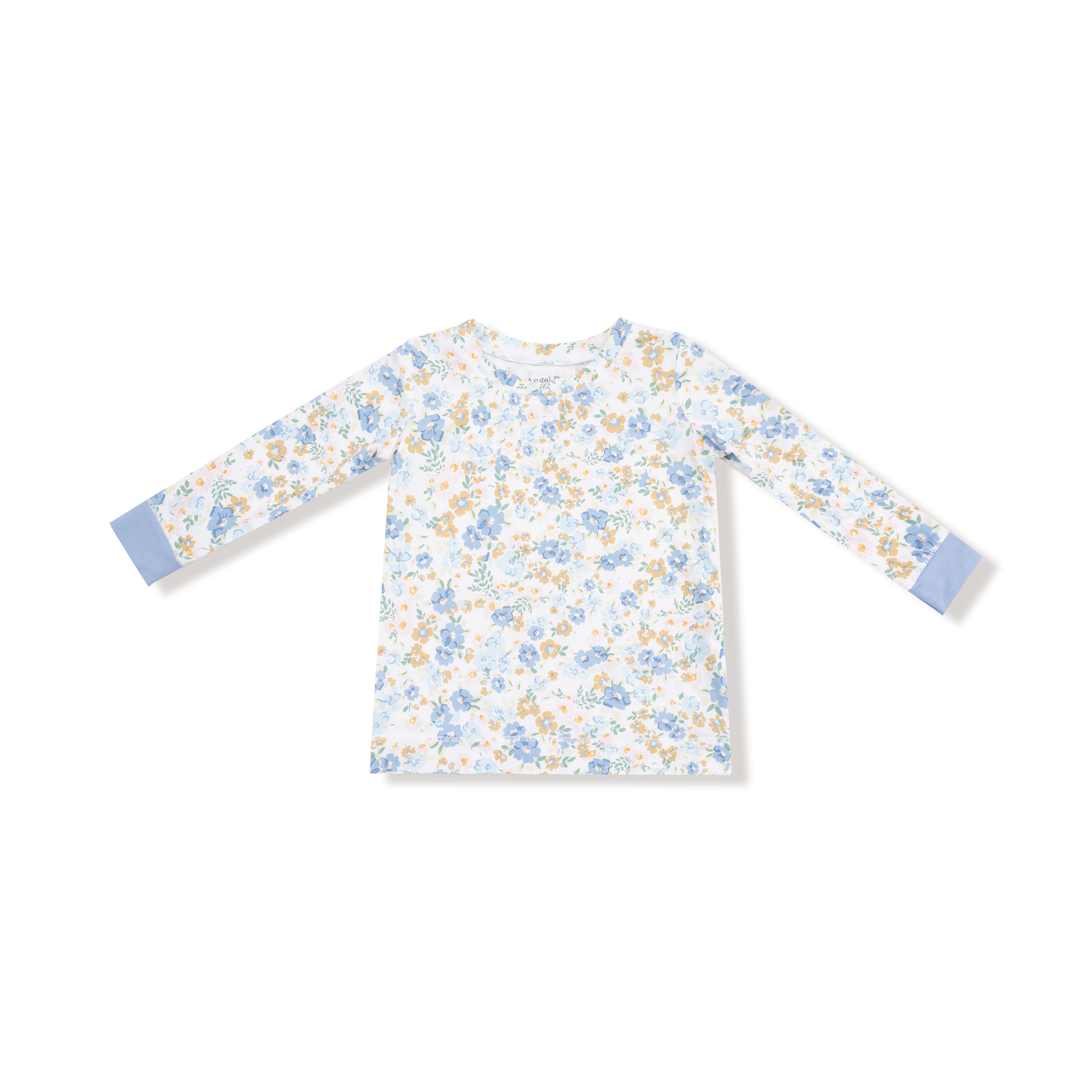 Long Sleeve Loungewear Set in our  Sweet Rose Calico print from Angel Dear