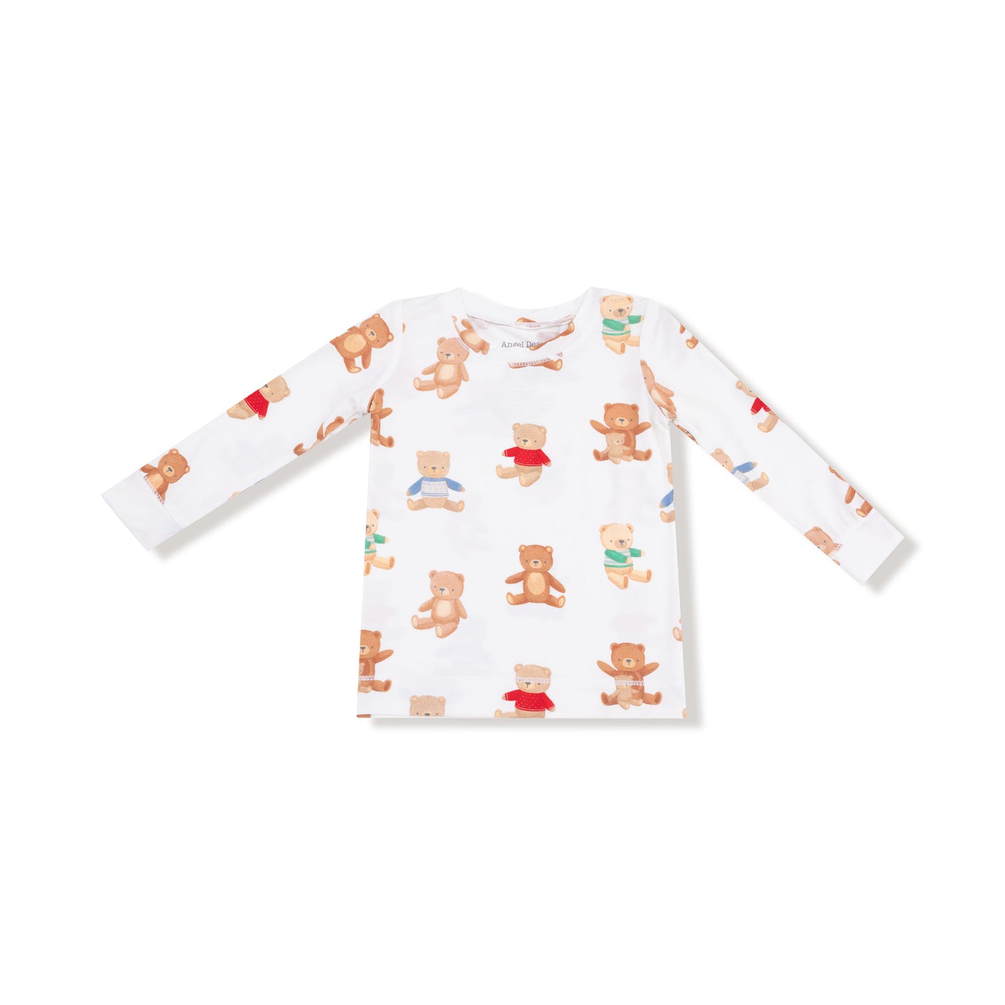 Long Sleeve Loungewear Set in our  Teddy Bear Collection print from Angel Dear