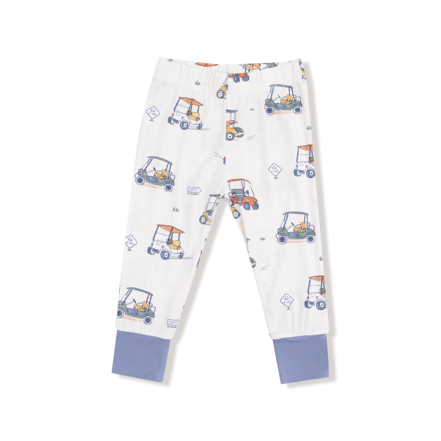 Long Sleeve Loungewear Set in our  Zooming Golf Carts print from Angel Dear