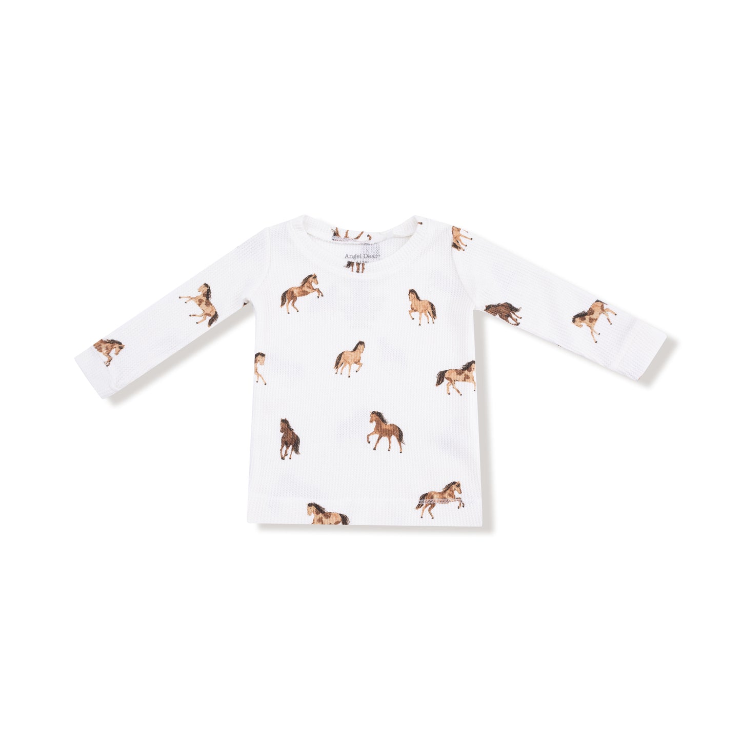 Long Sleeve Loungewear Set in our  Mini Horses print from Angel Dear
