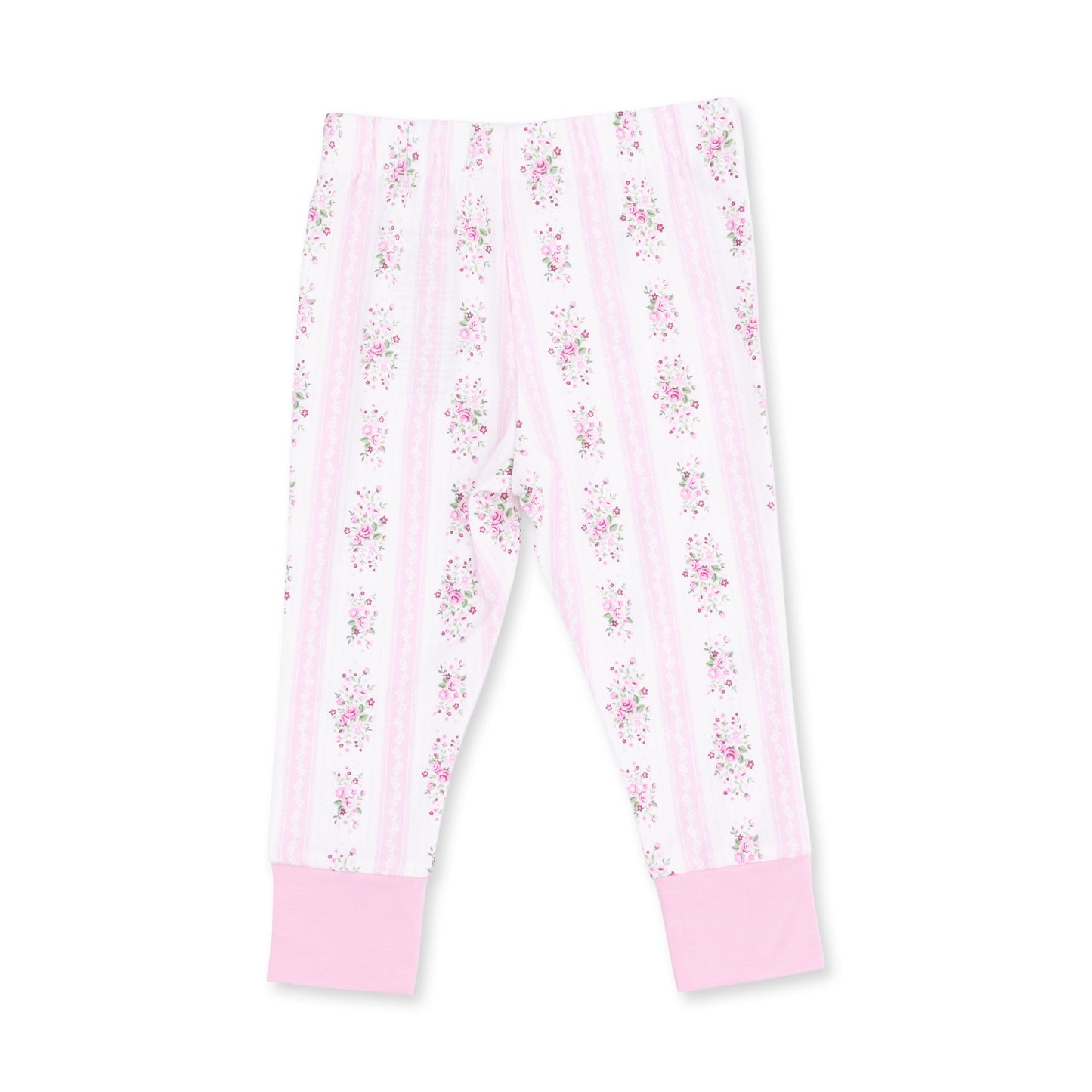 Bella Rose Stripe - Long Sleeve Loungewear Set