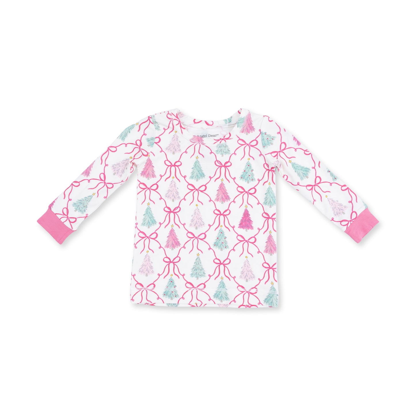 Bow Trellis Tree - Long Sleeve Loungewear Set