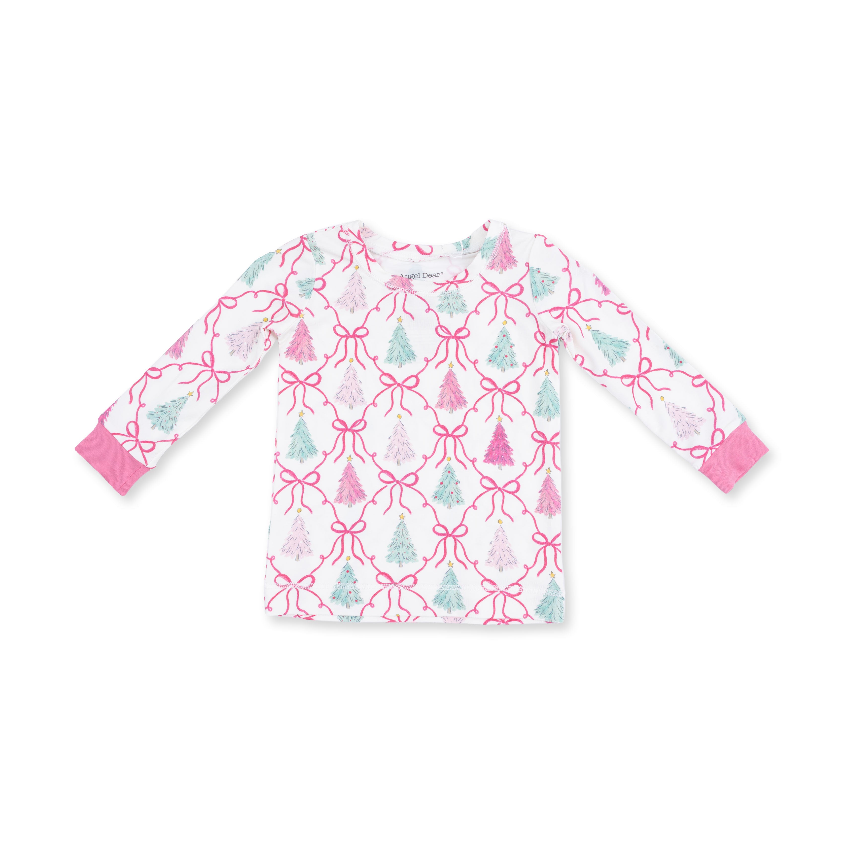 Bow Trellis Tree - Long Sleeve Loungewear Set