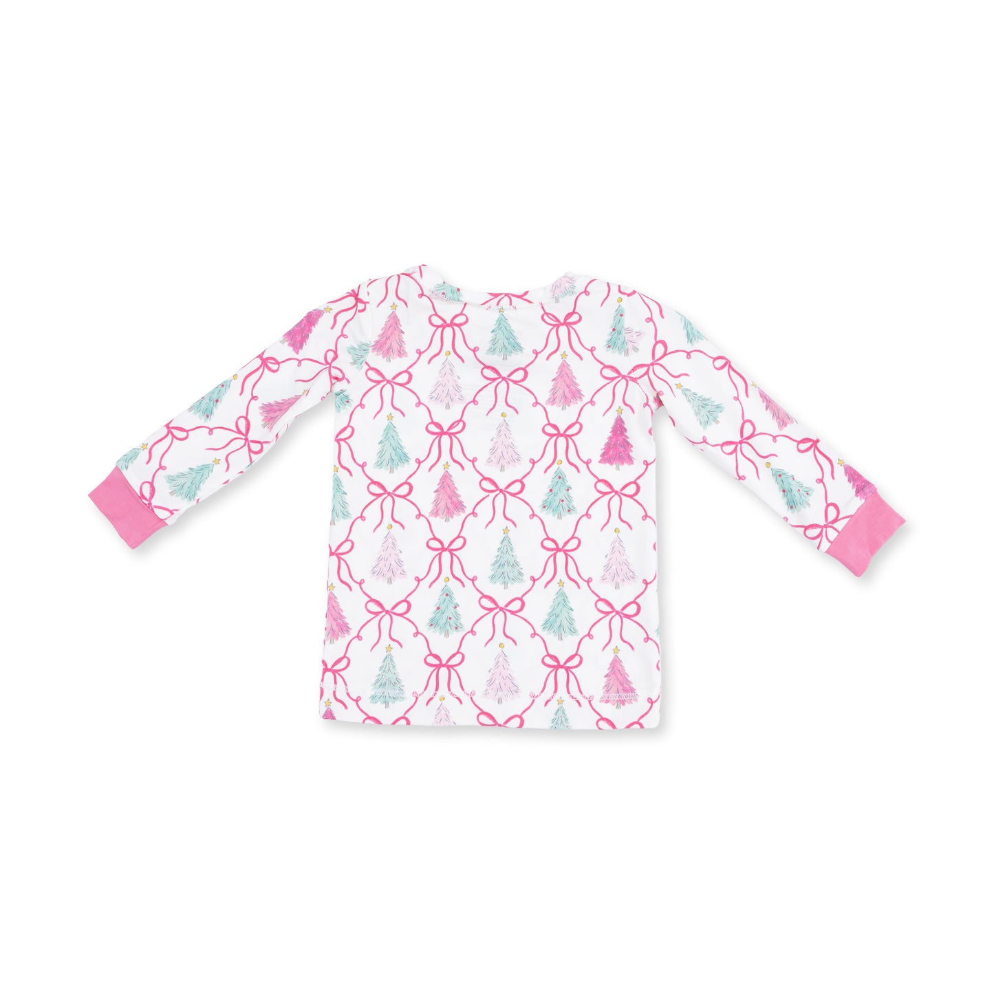 Bow Trellis Tree - Long Sleeve Loungewear Set