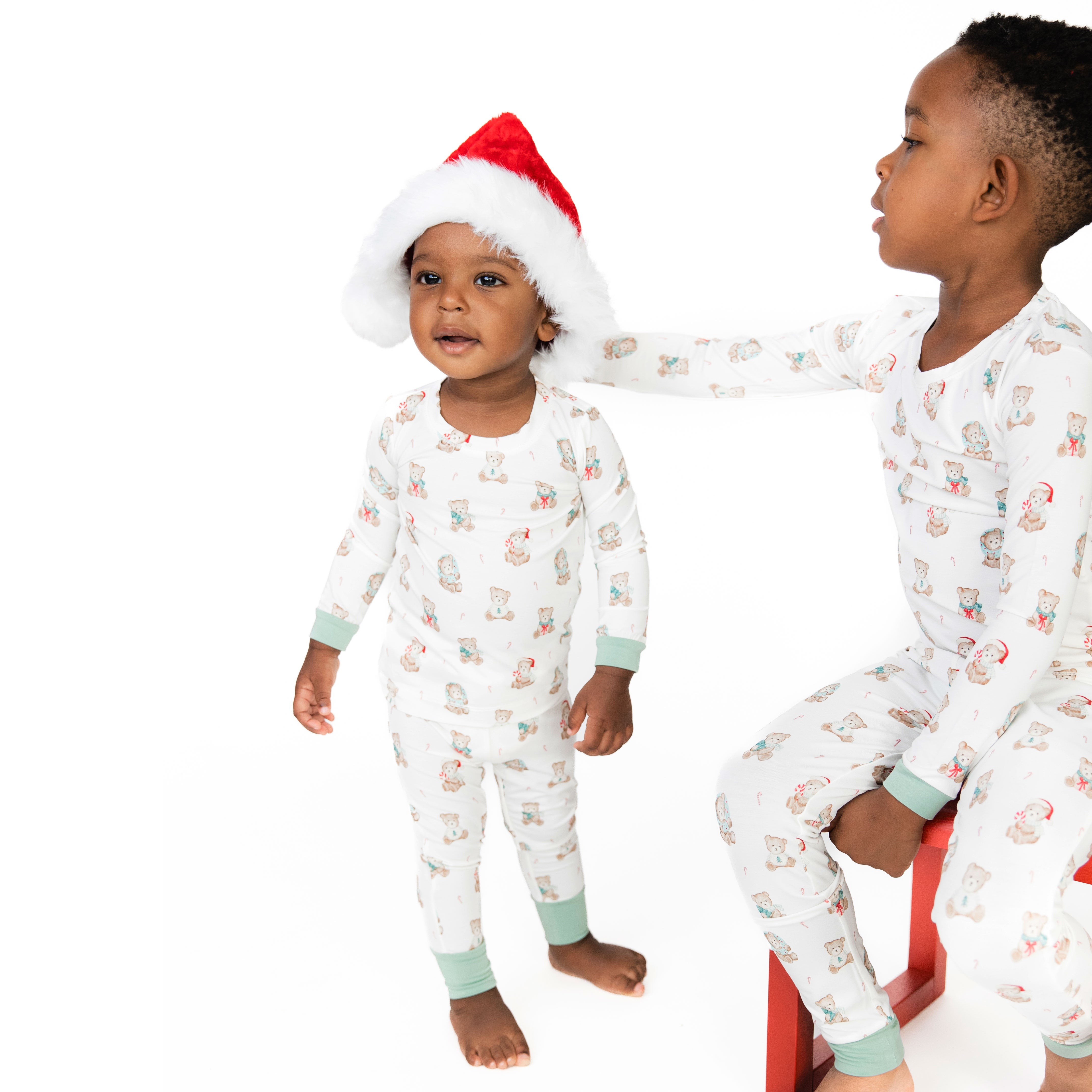 Christmas Teddy Bears Uni - Long Sleeve Loungewear Set