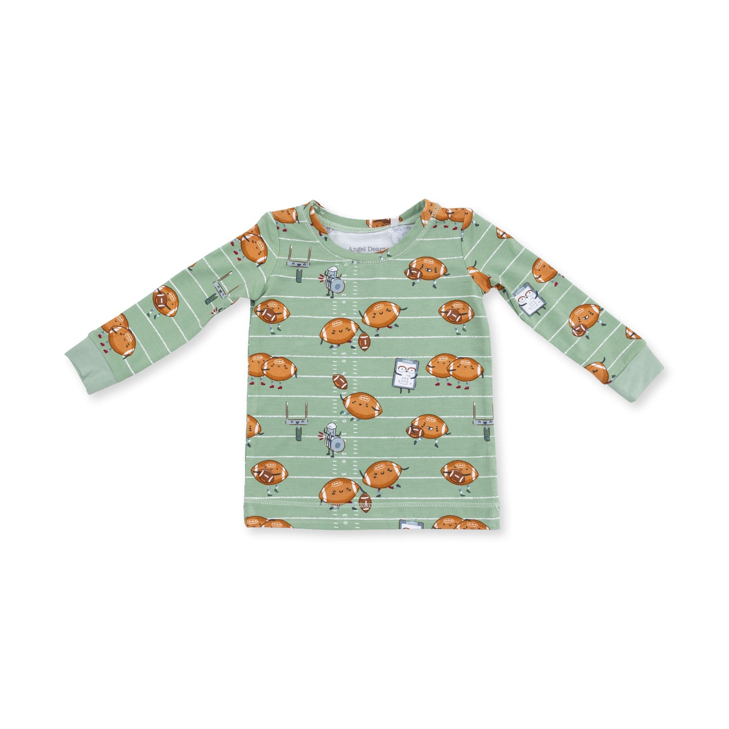 Footballs Playing Football - Long Sleeve Loungewear Set