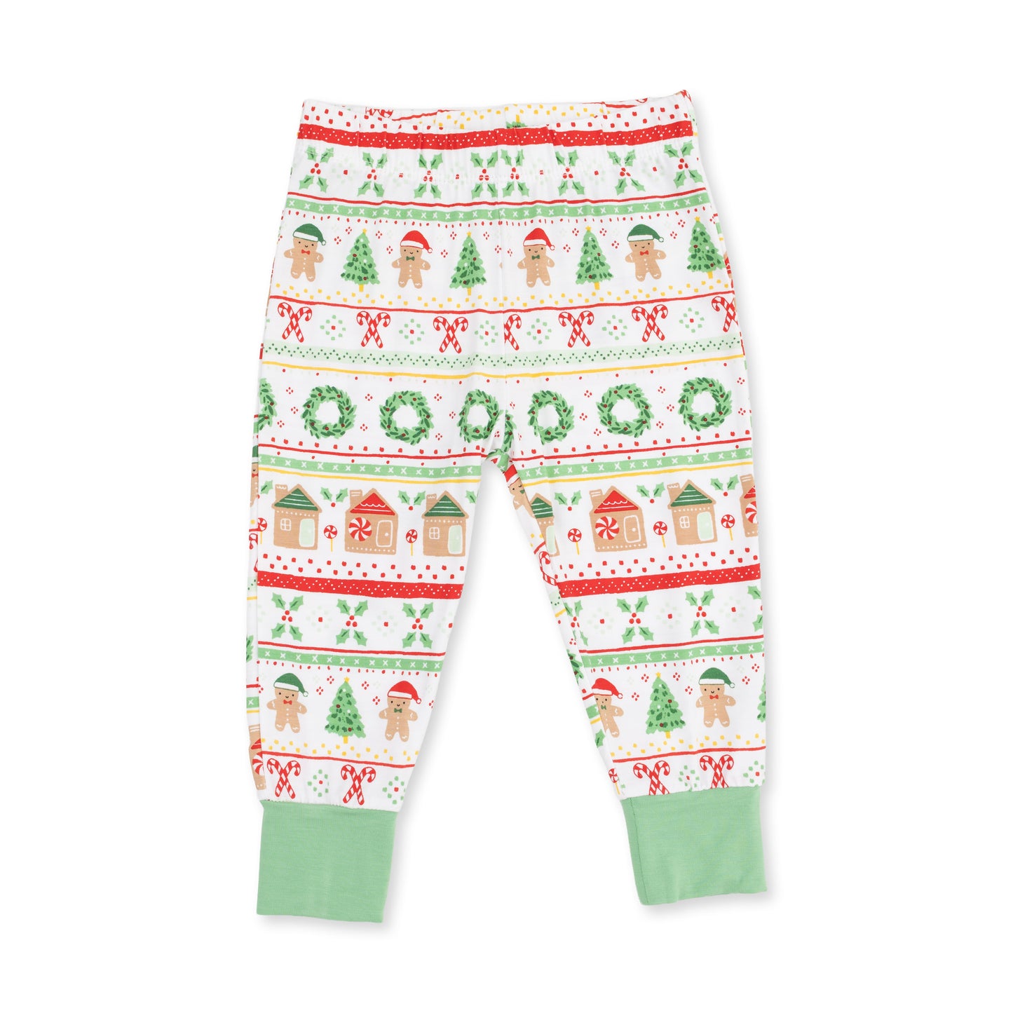 Gingerbread Fair Isle Uni - Long Sleeve Loungewear Set