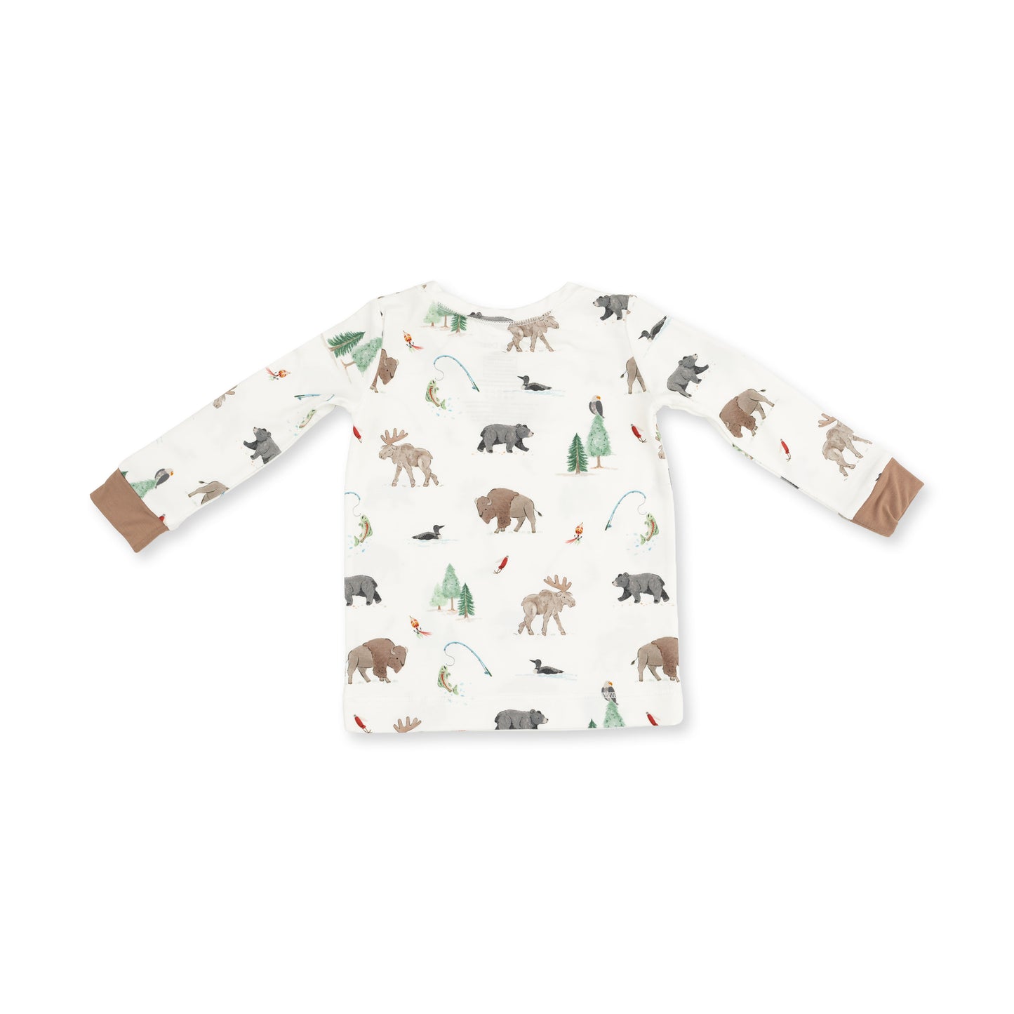 Northern Woodland Animals - Long Sleeve Loungewear Set