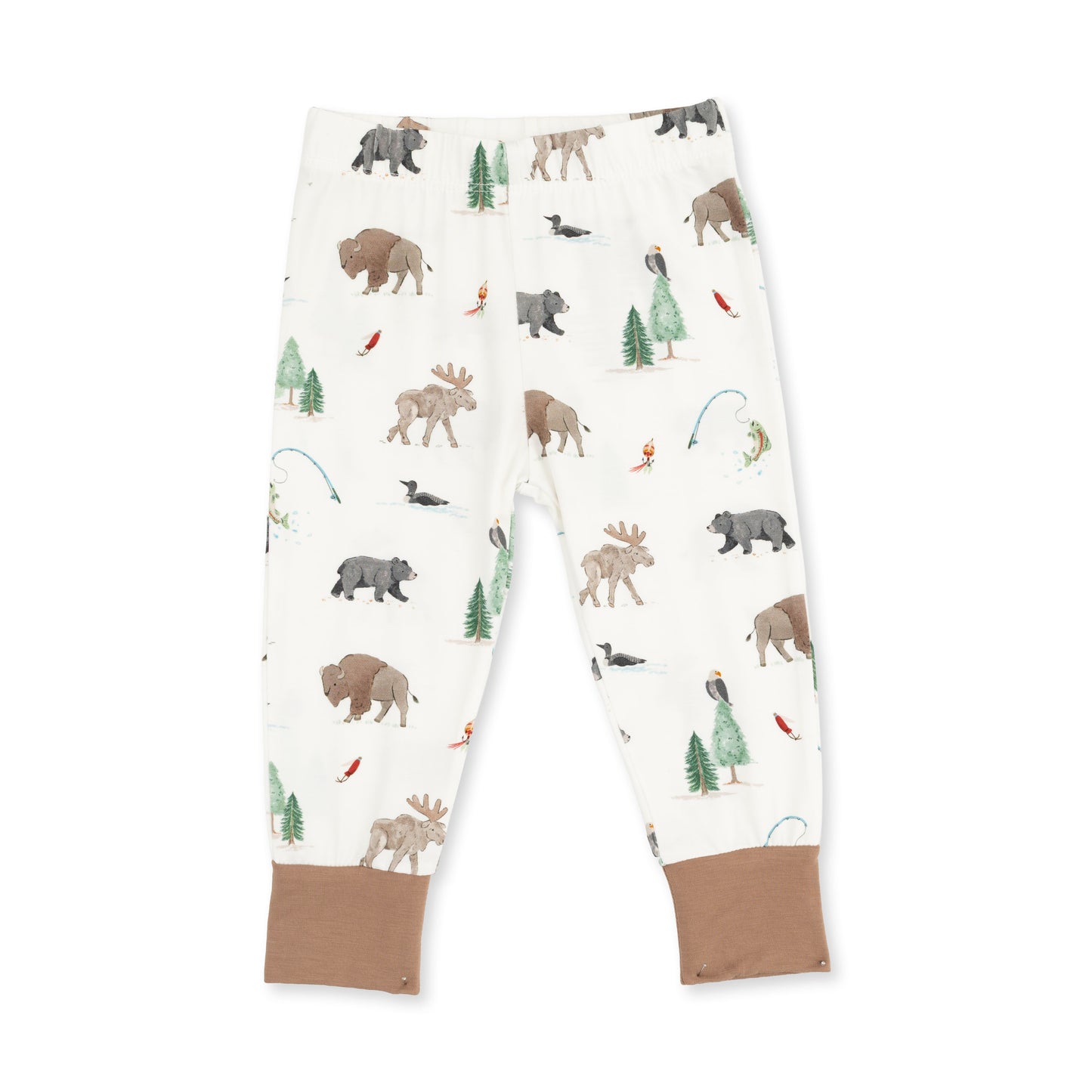 Northern Woodland Animals - Long Sleeve Loungewear Set
