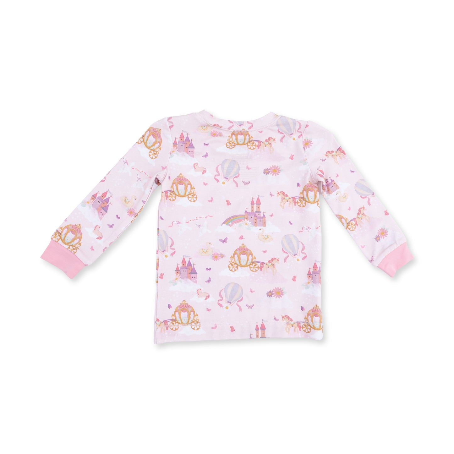 Princess Unicorns and Castle - Long Sleeve Loungewear Set