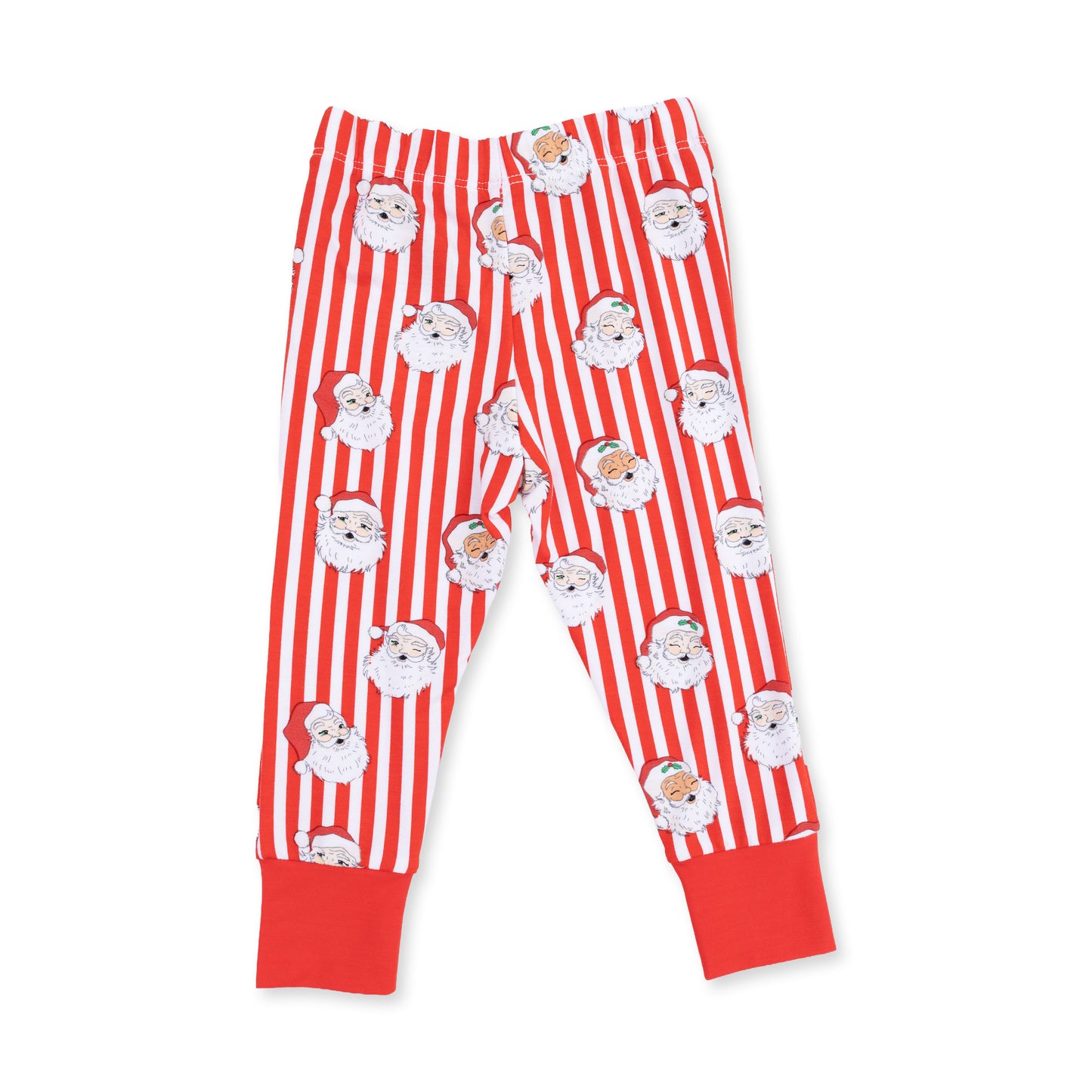 Vintage Santa Stripe - Long Sleeve Loungewear Set