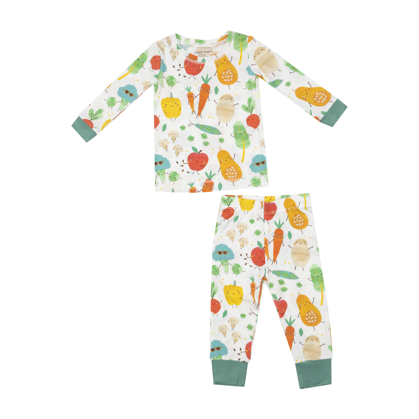 L/S Loungewear Set - Fall Veggies-Angel Dear