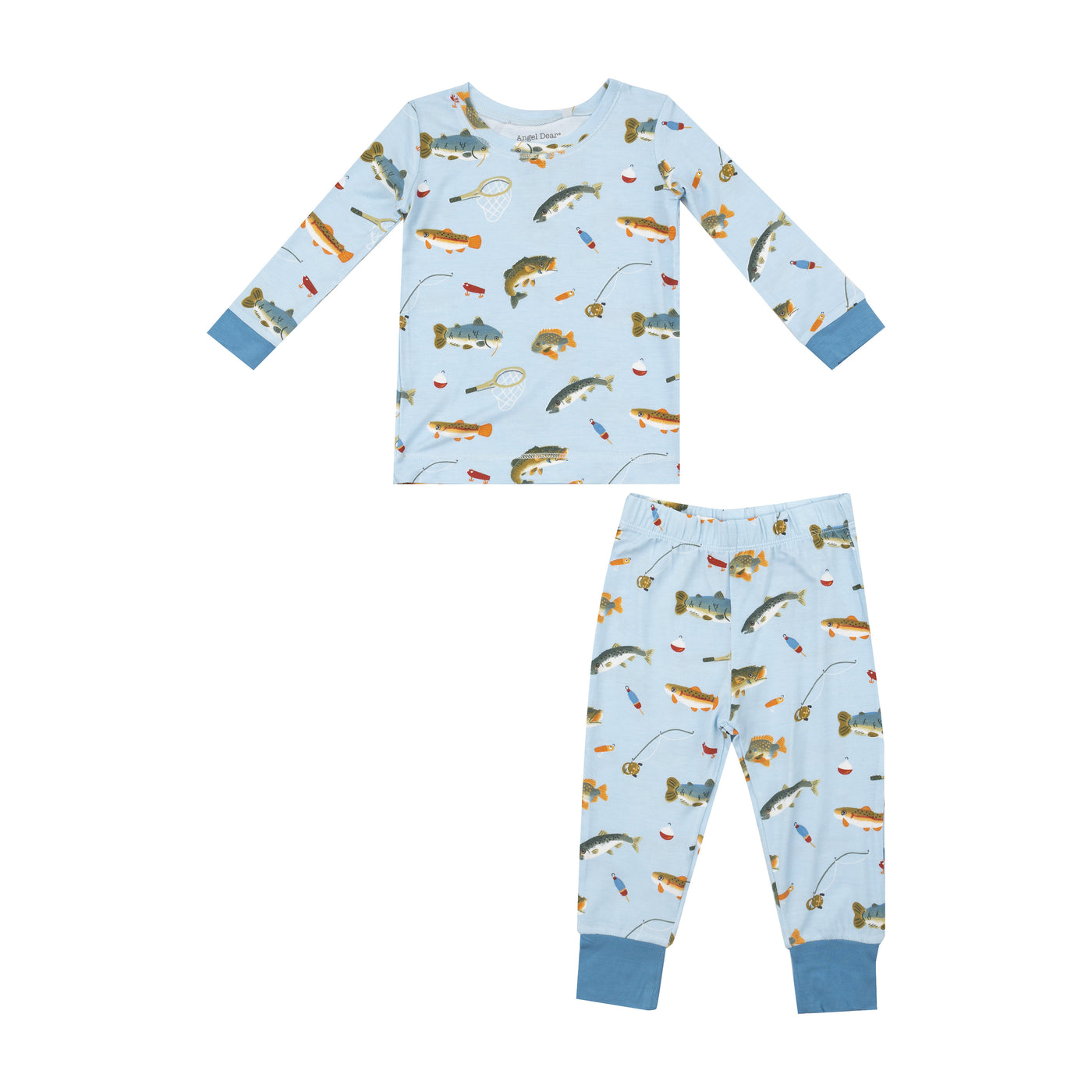 L/S Loungewear Set - Fishing-Angel Dear