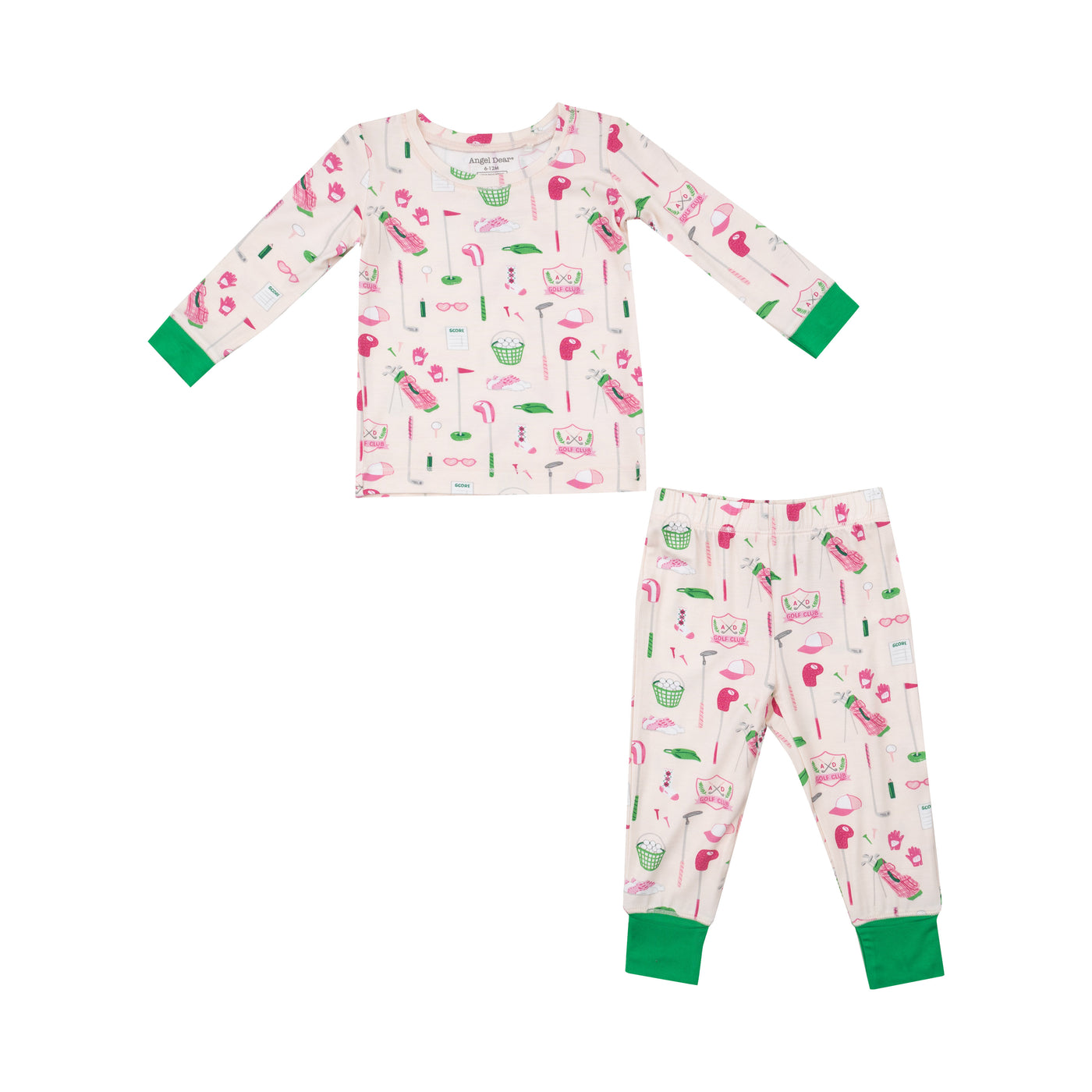 Bamboo Loungewear - Golf Club Pink-Angel Dear