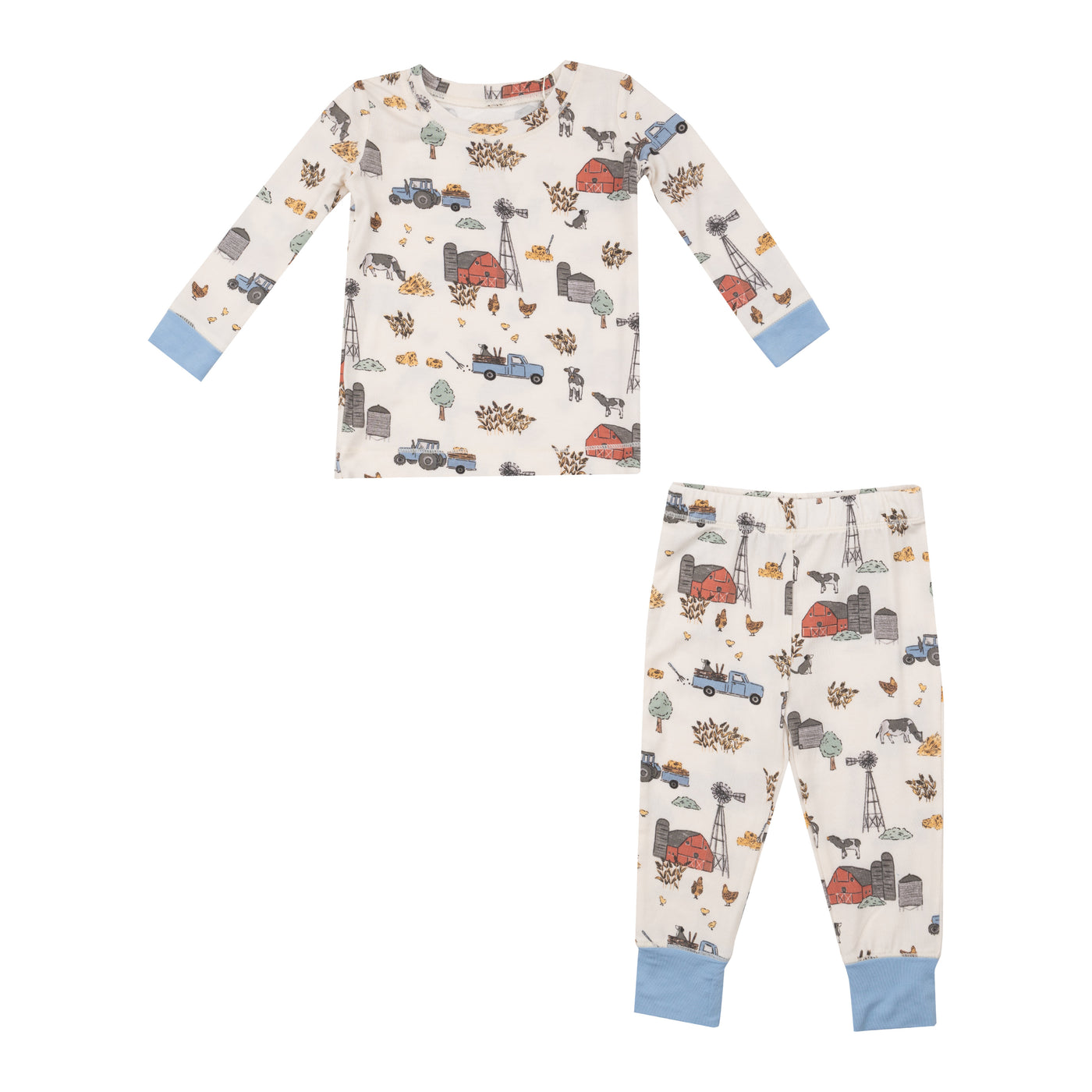 L/S Loungewear Set - Hay Farmer Blue