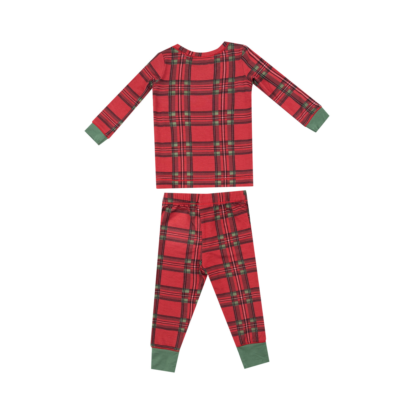 L/S Loungewear Set - Vintage Holiday Plaid-Angel Dear