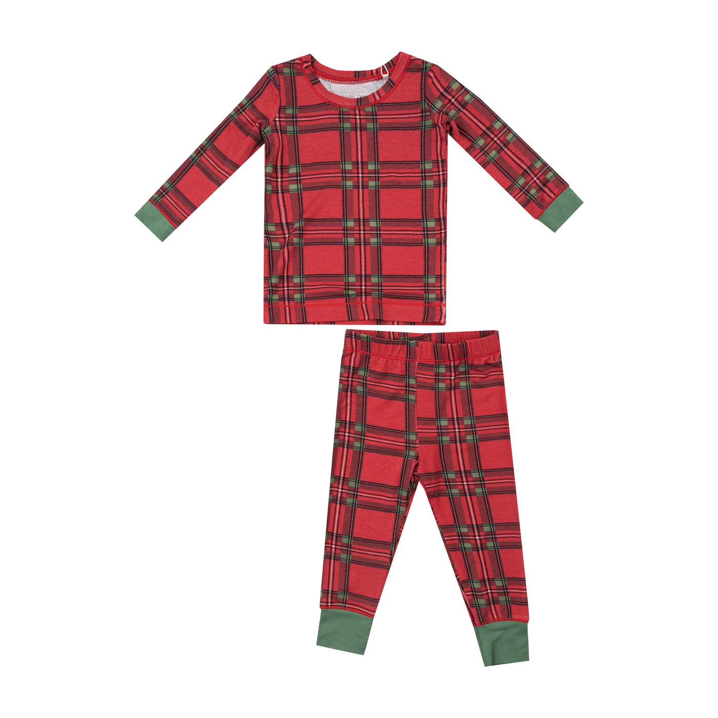 L/S Loungewear Set - Vintage Holiday Plaid-Angel Dear