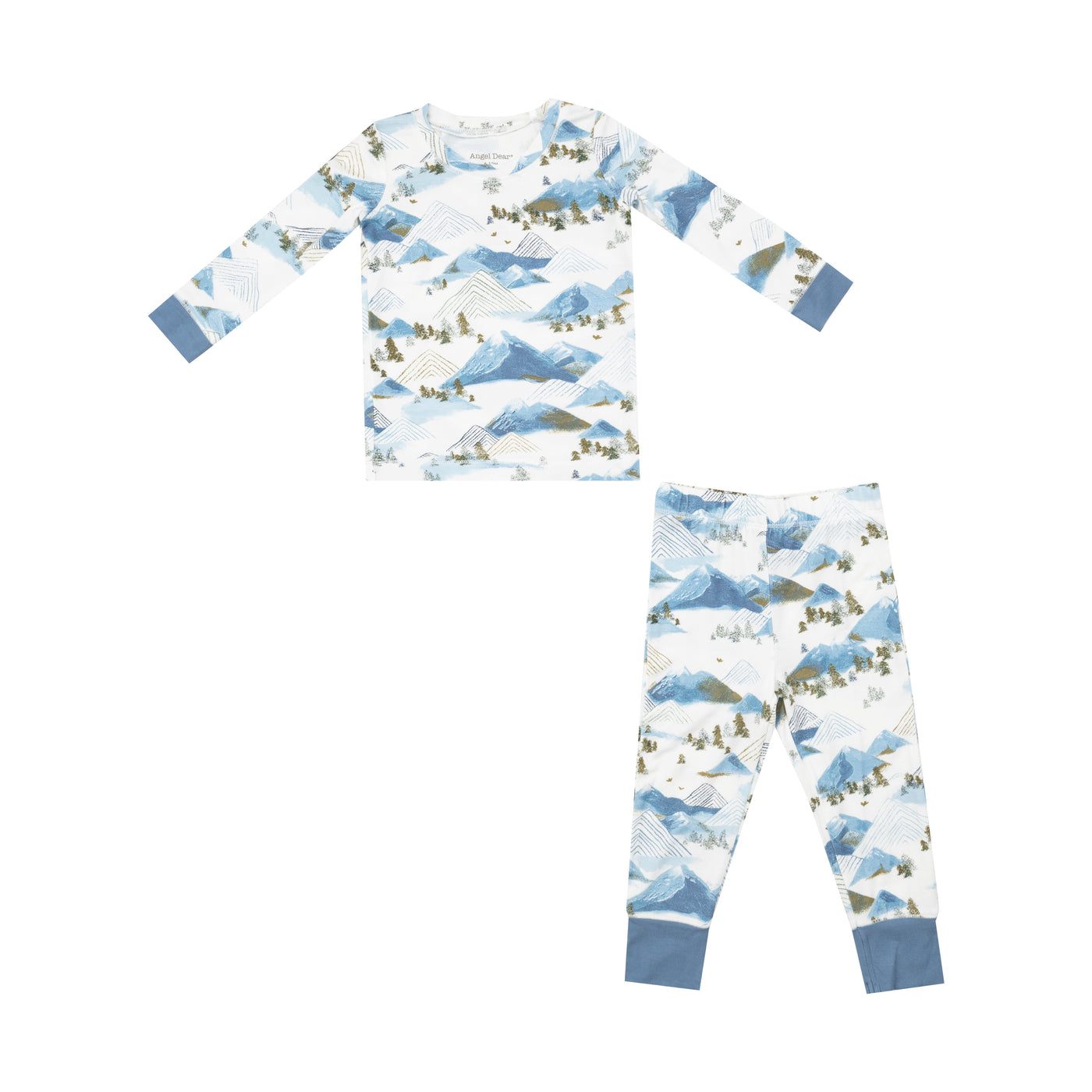 L/S Loungewear Set - Mountains-Angel Dear