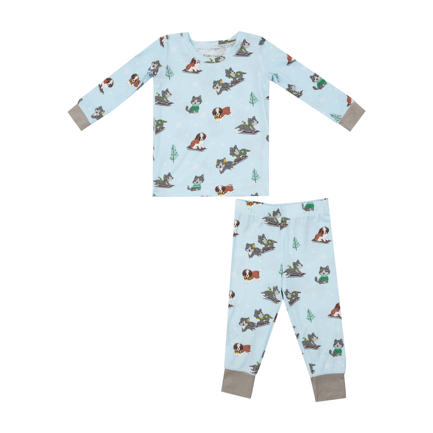 L/S Loungewear Set - Mush Puppies-Angel Dear