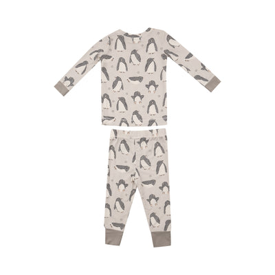 L/S Loungewear Set - Penguin Pals-Angel Dear