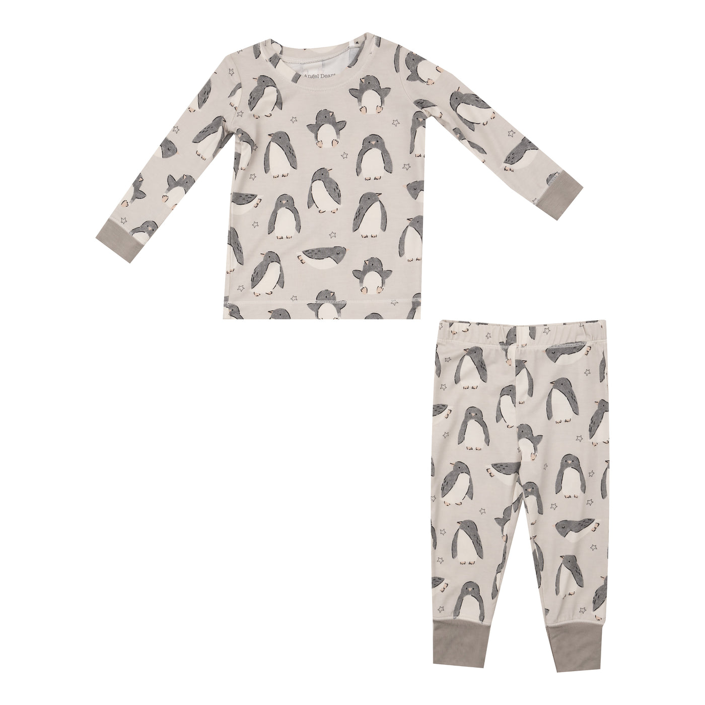 L/S Loungewear Set - Penguin Pals-Angel Dear