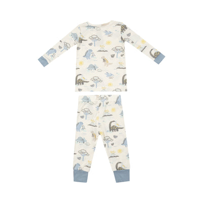 L/S Loungewear Set - Baby Love Dinos-Angel Dear