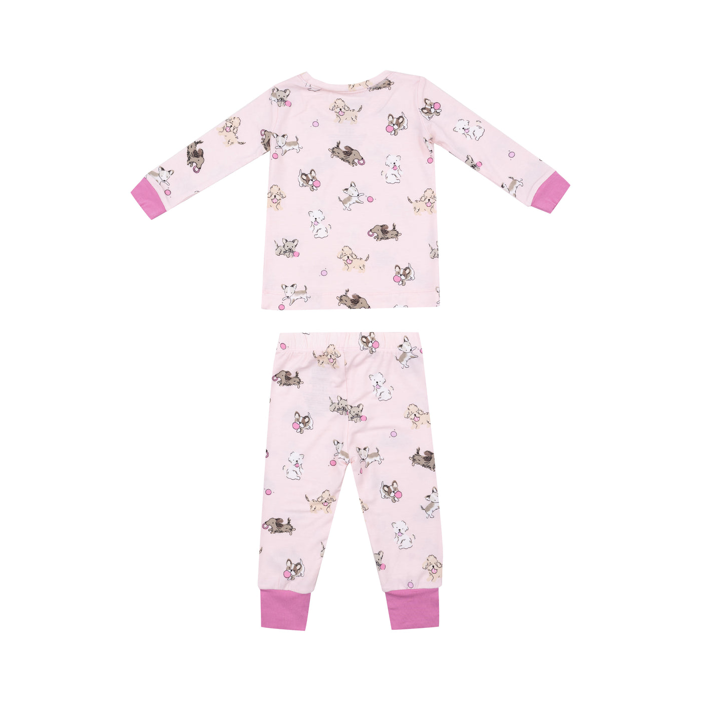 L/S Loungewear Set - Fluffy Puppies-Angel Dear