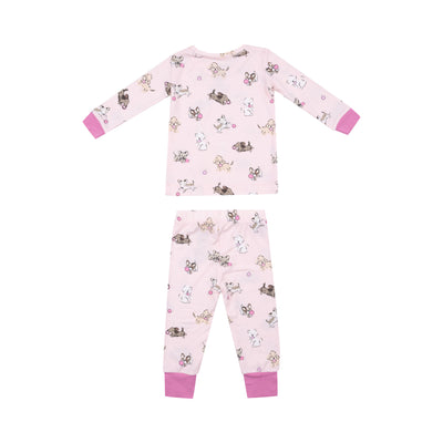 L/S Loungewear Set - Fluffy Puppies