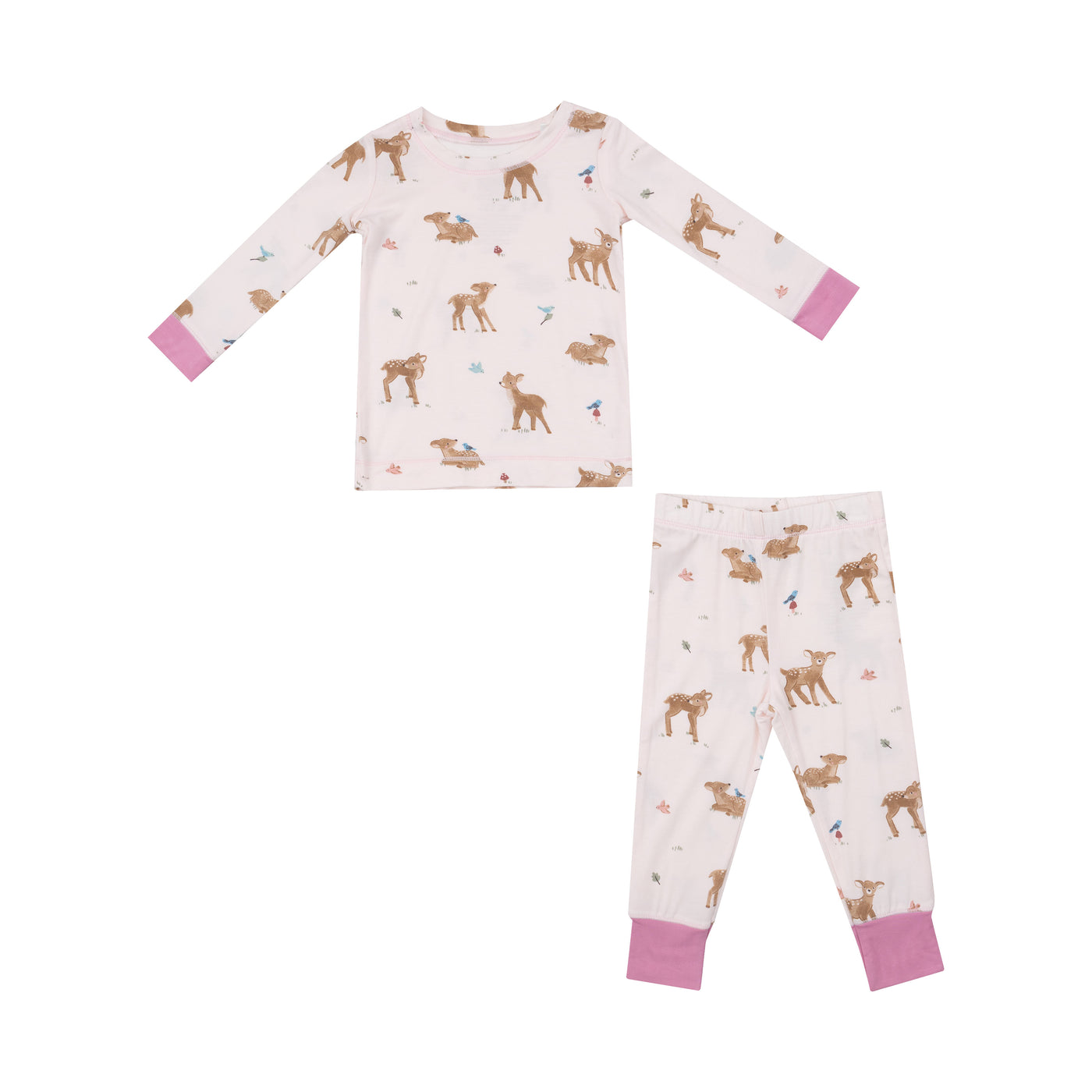 L/S Loungewear Set - Soft Deer-Angel Dear