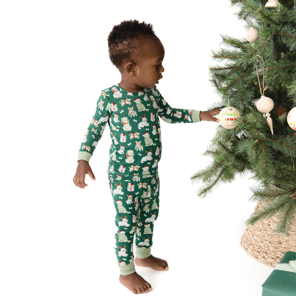 Christmas Dogs Uni - Long Sleeve Loungewear Set