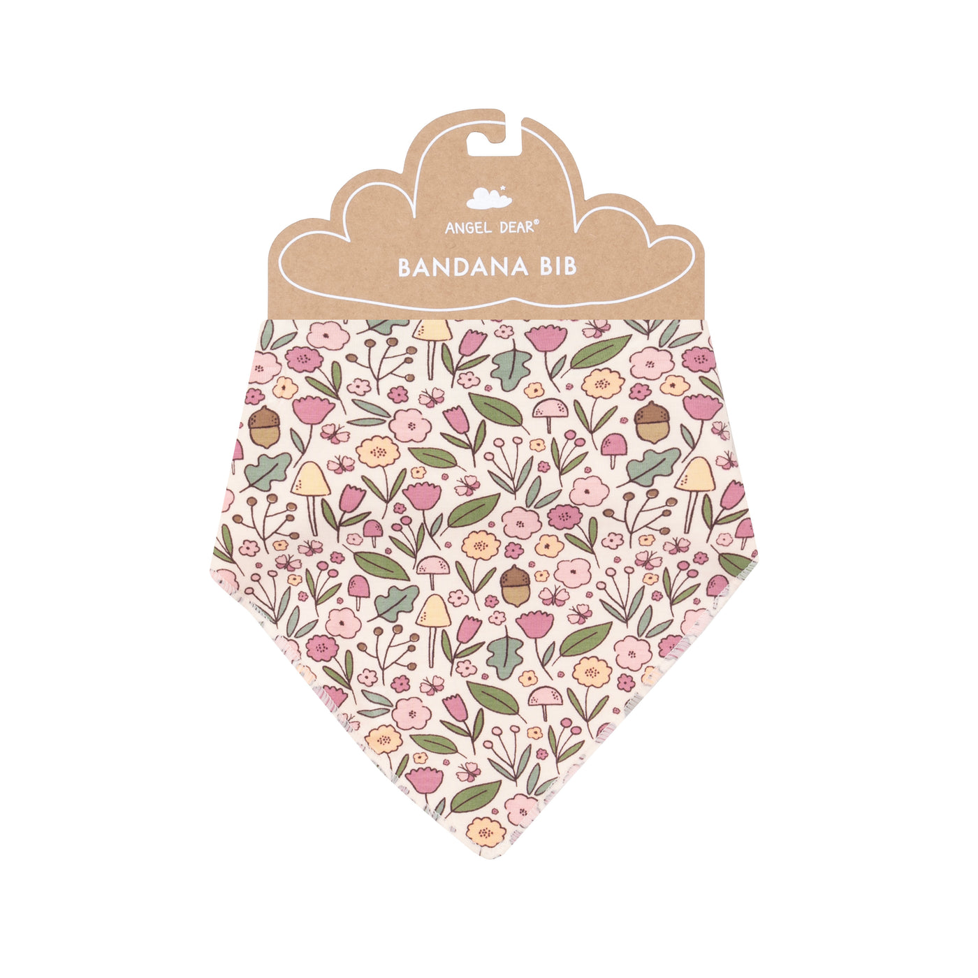 Bandana Bib - Acorn Floral