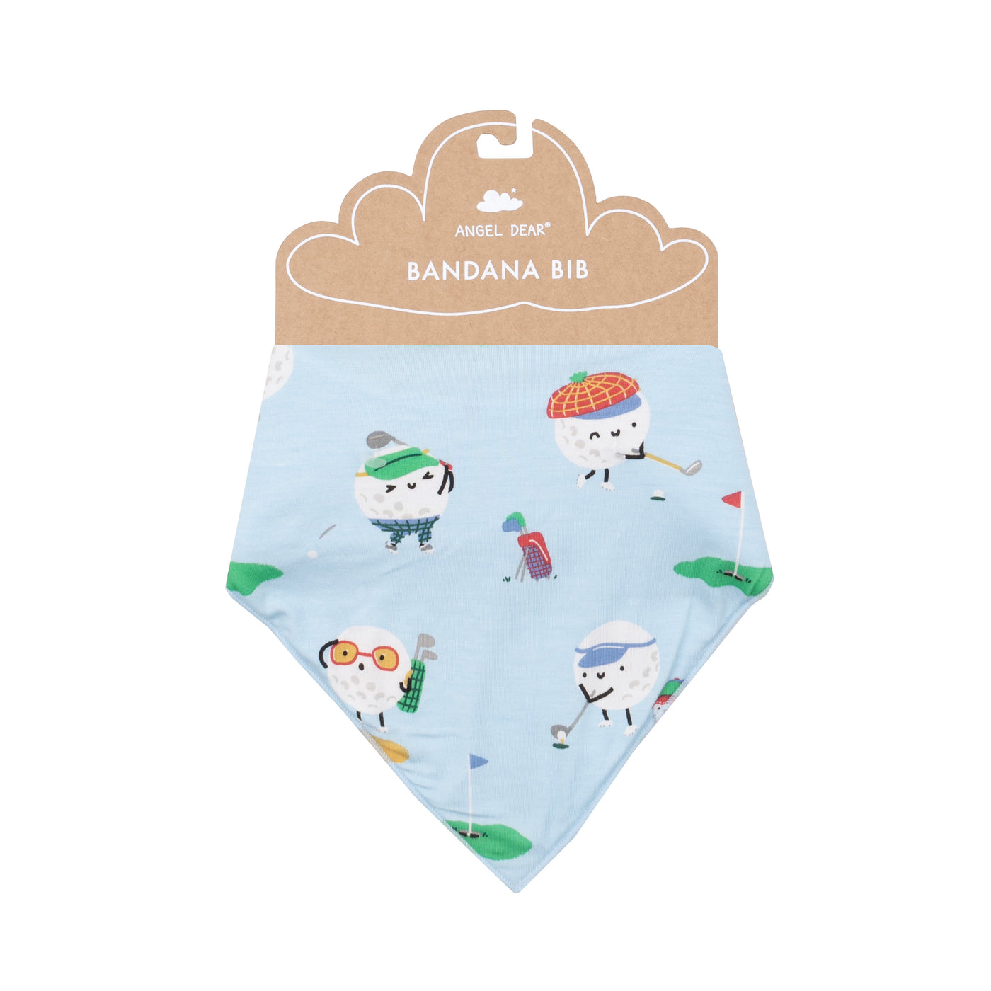 Bandana Bib - Golf Club Pro by Angel Dear