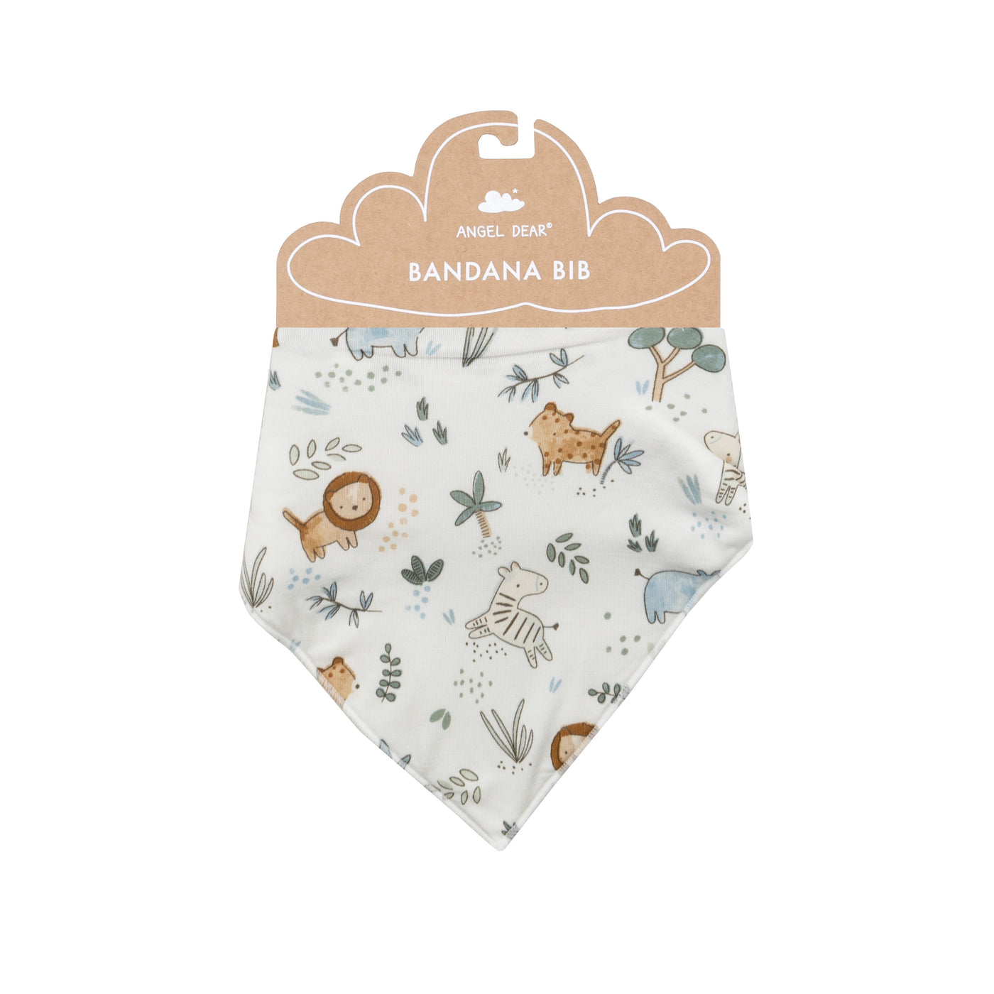 Bandana Bib - Delicate Safari