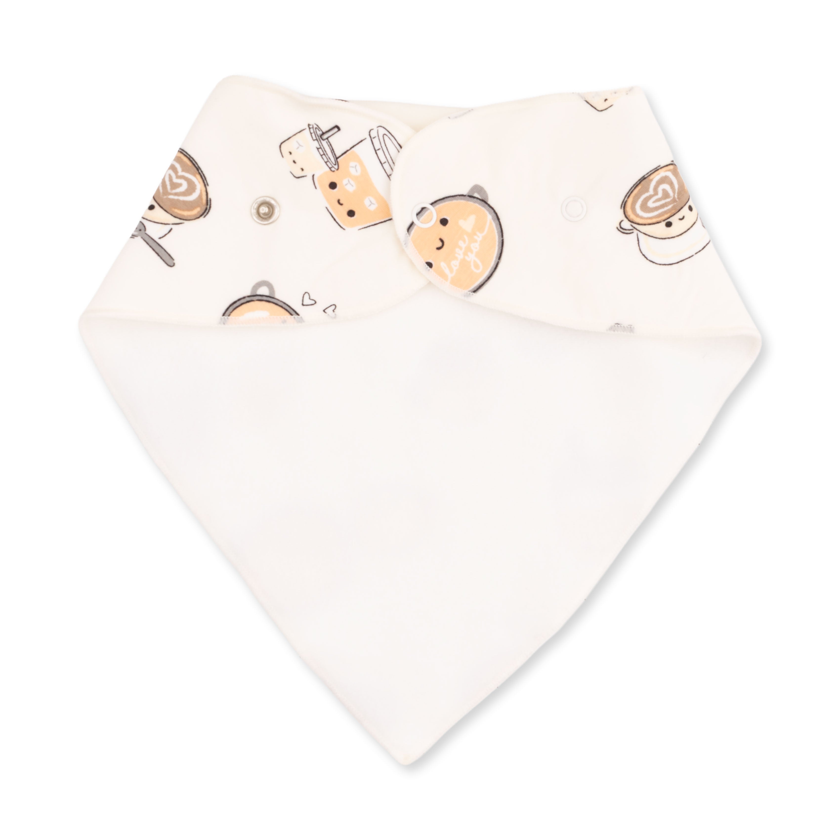 Love You A Latte - Bandana Bib
