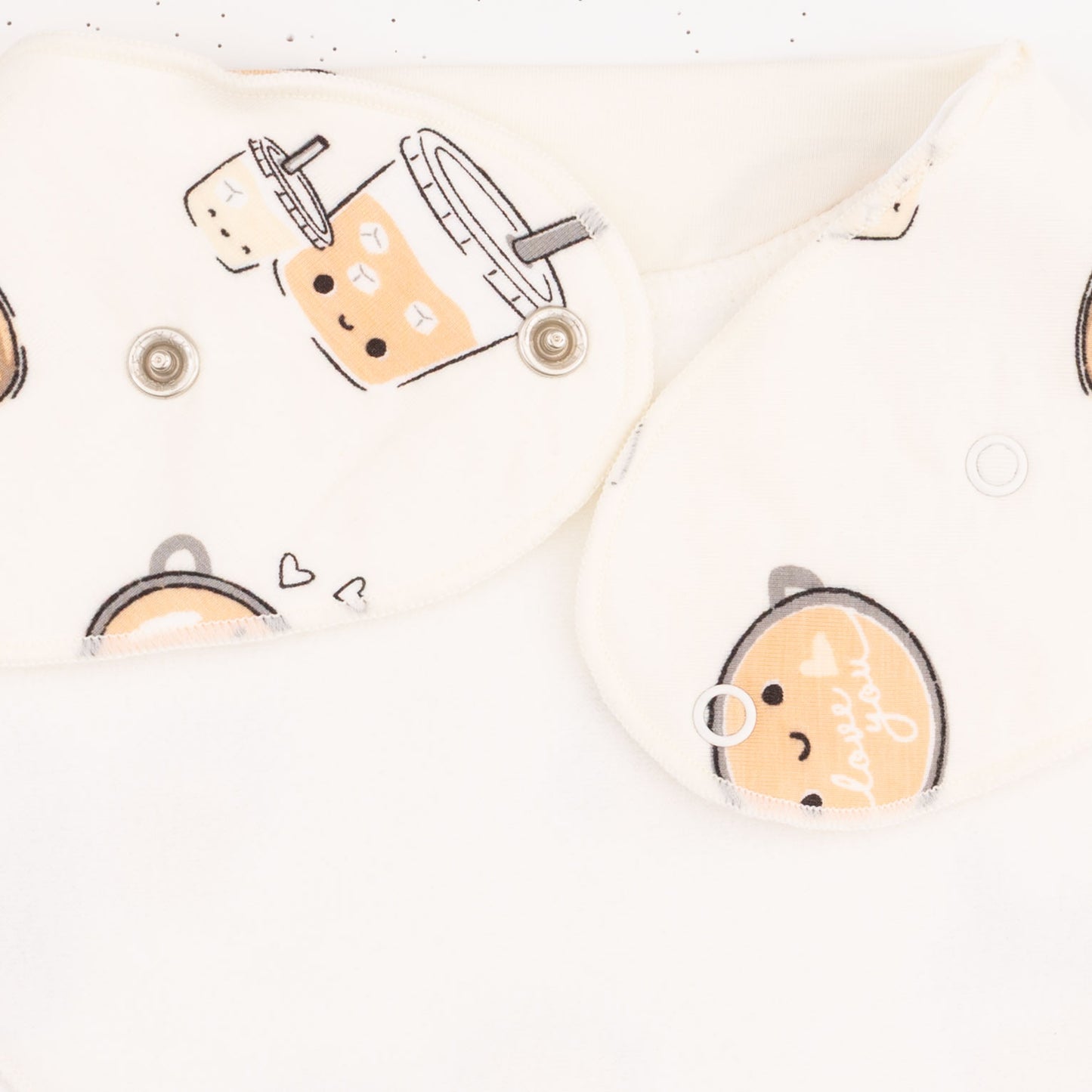 Love You A Latte - Bandana Bib