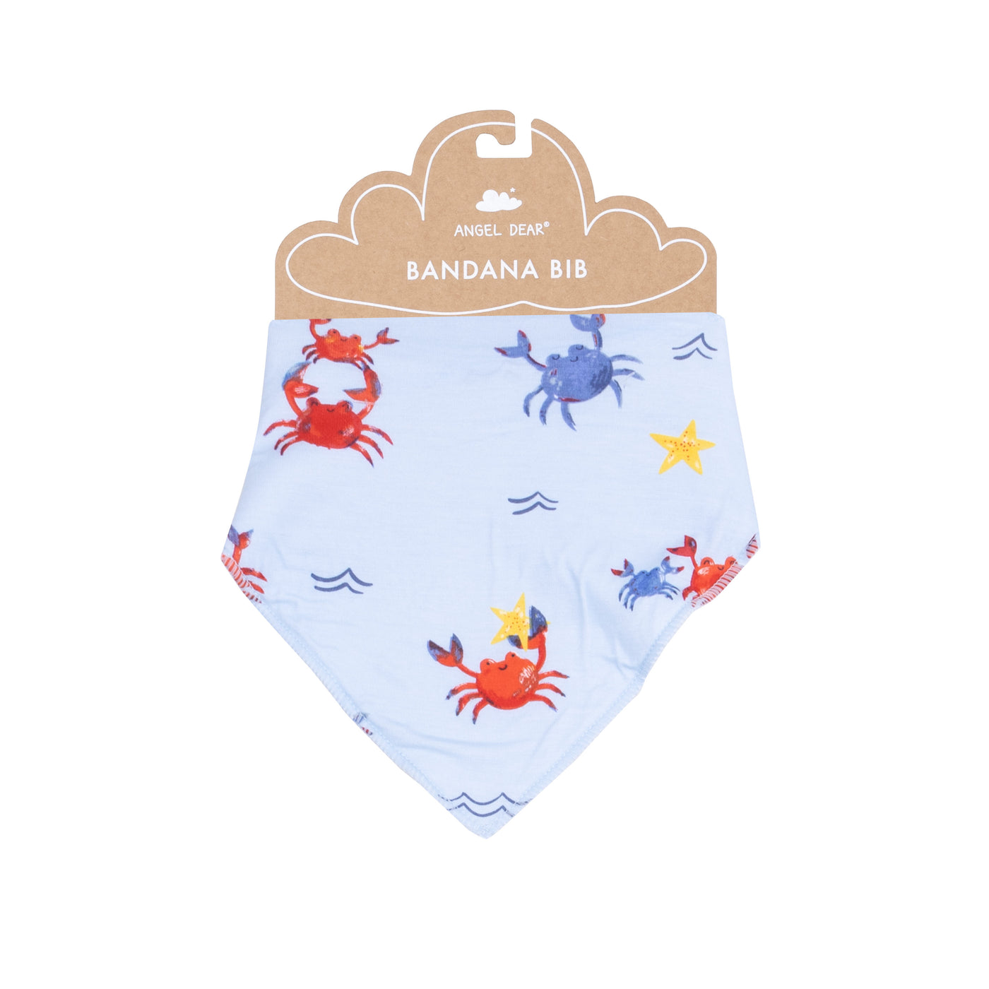 Bandana Bib - Crayon Crabs