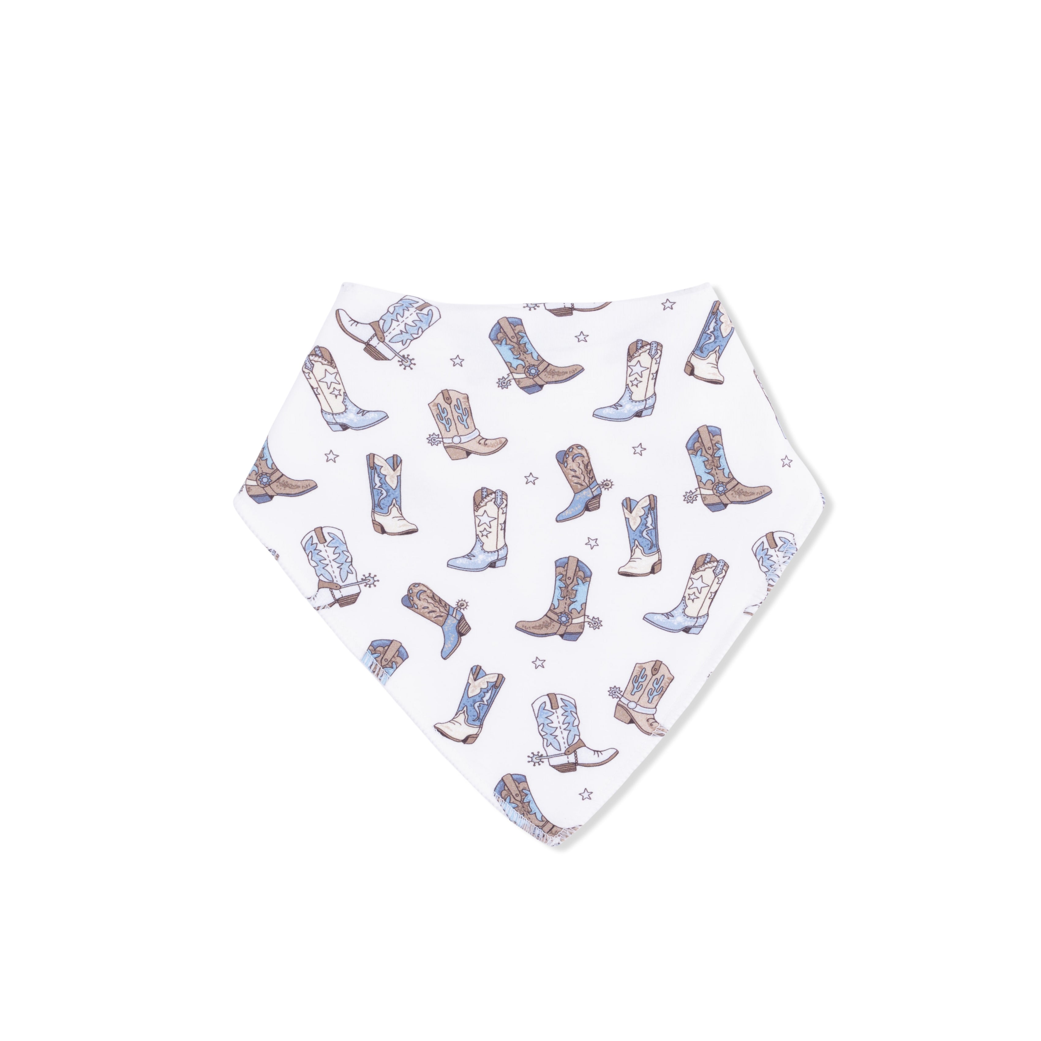 Cowboy Boots - Bandana Bib-Angel Dear